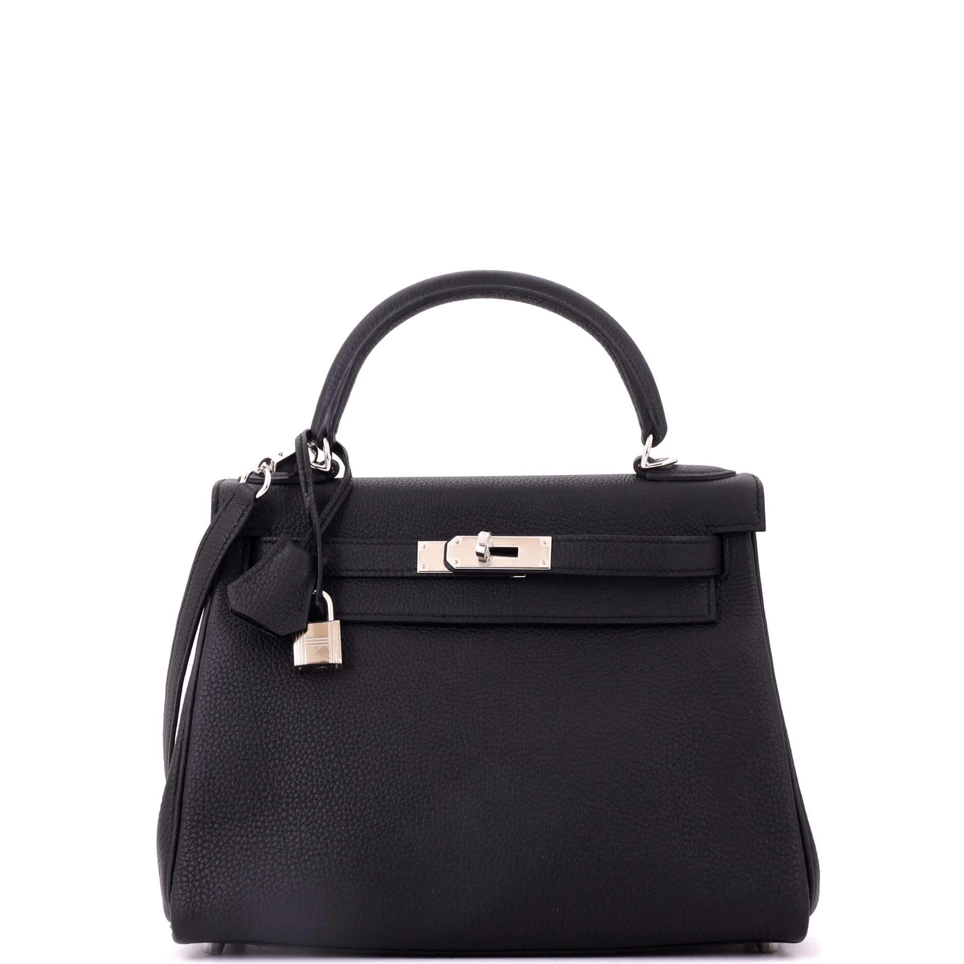 Kelly 28 leather crossbody bag