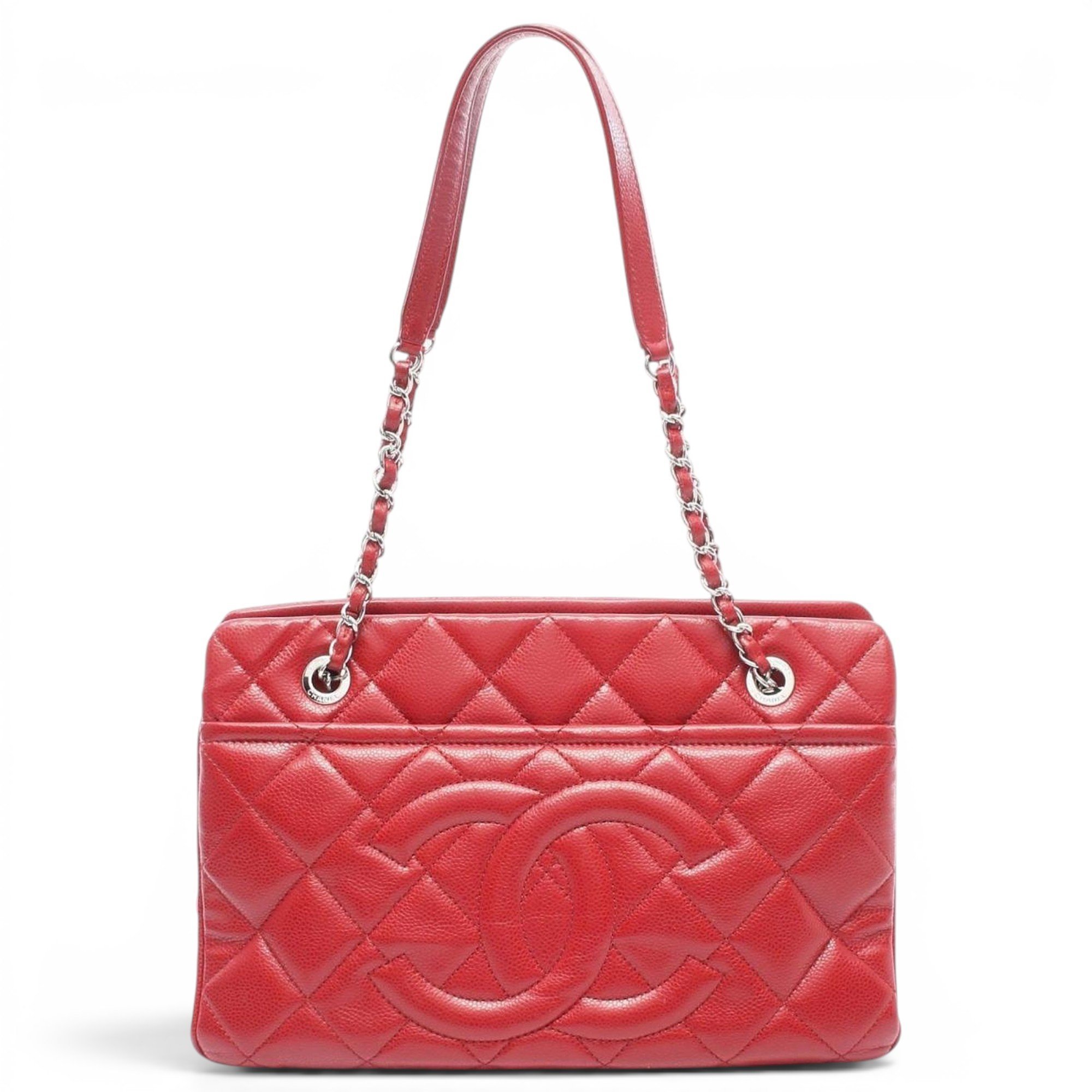 Leather tote