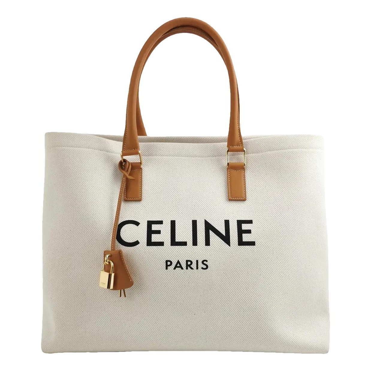 Cabas Horizotal cloth tote