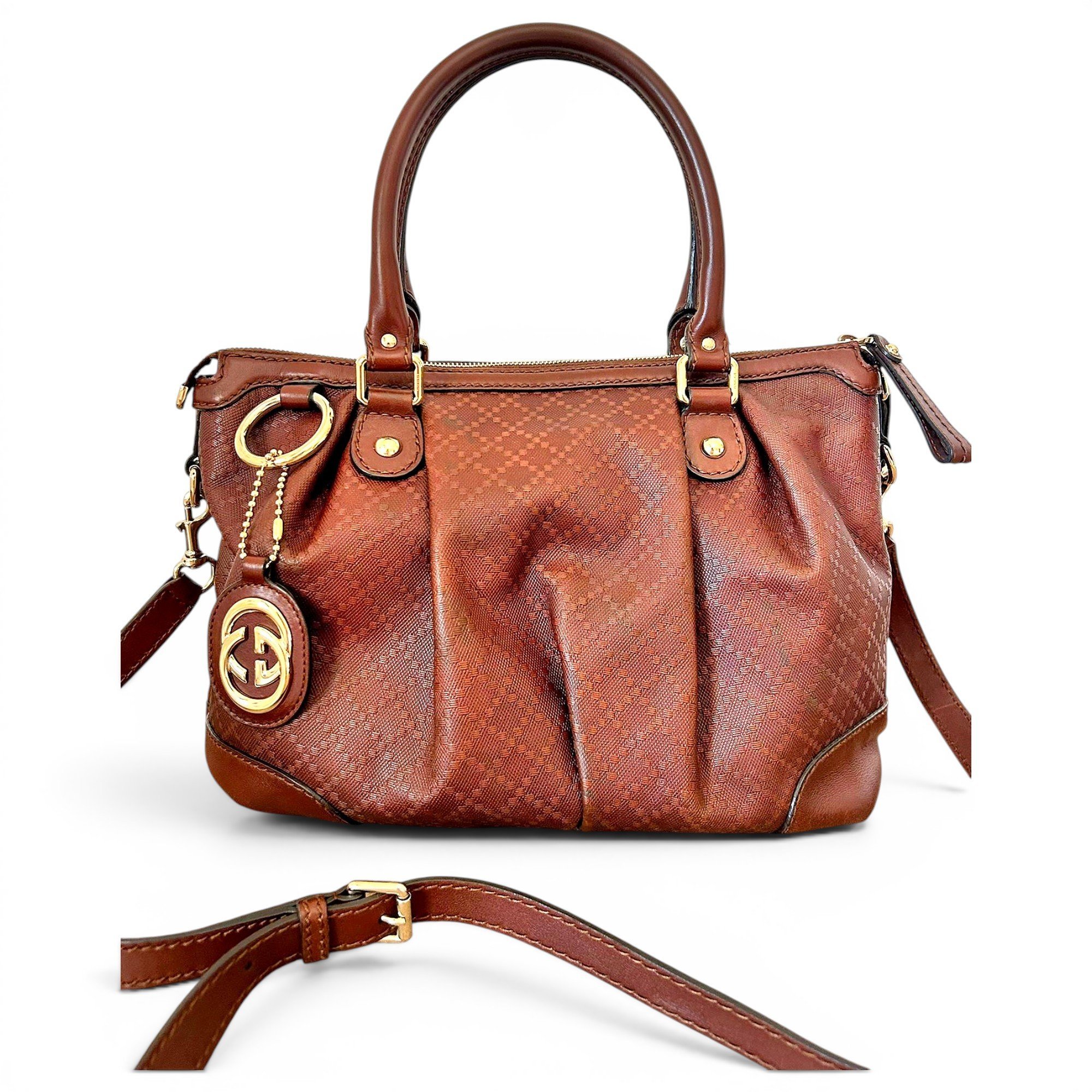 Sukey leather tote