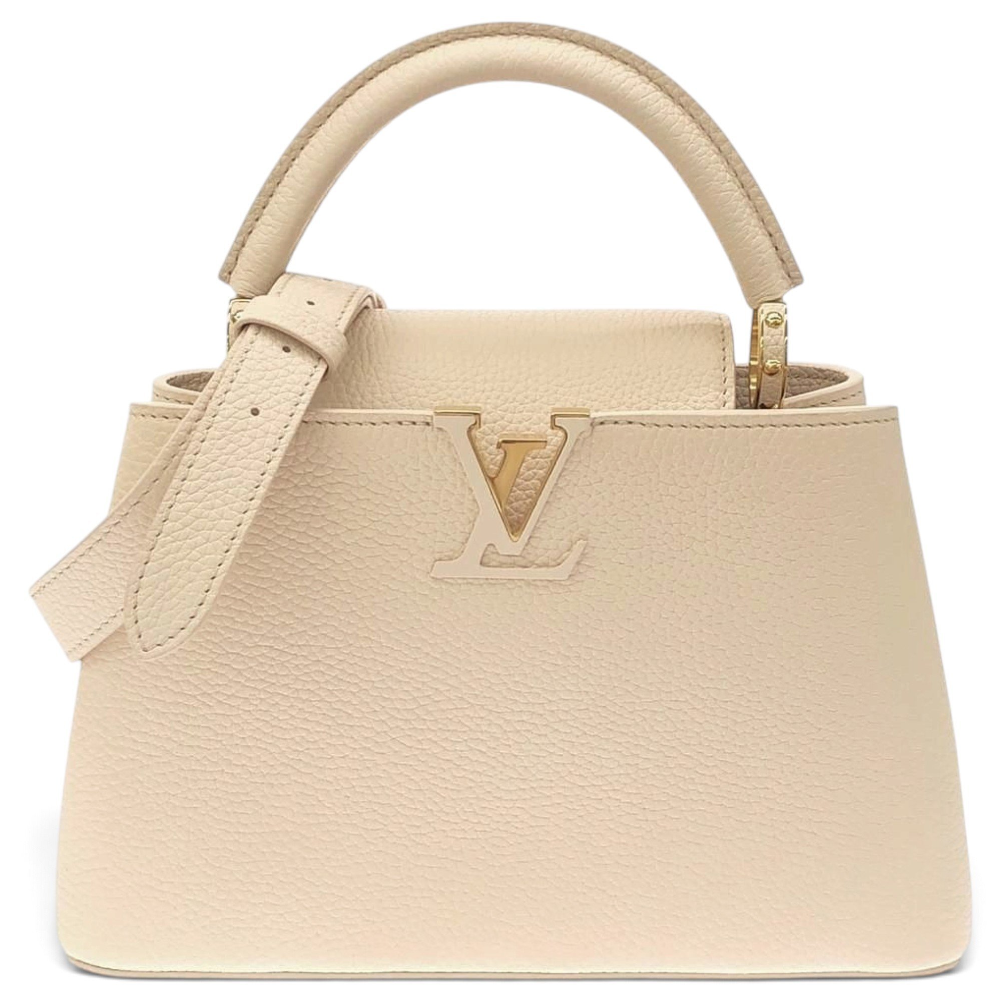 Capucines leather handbag