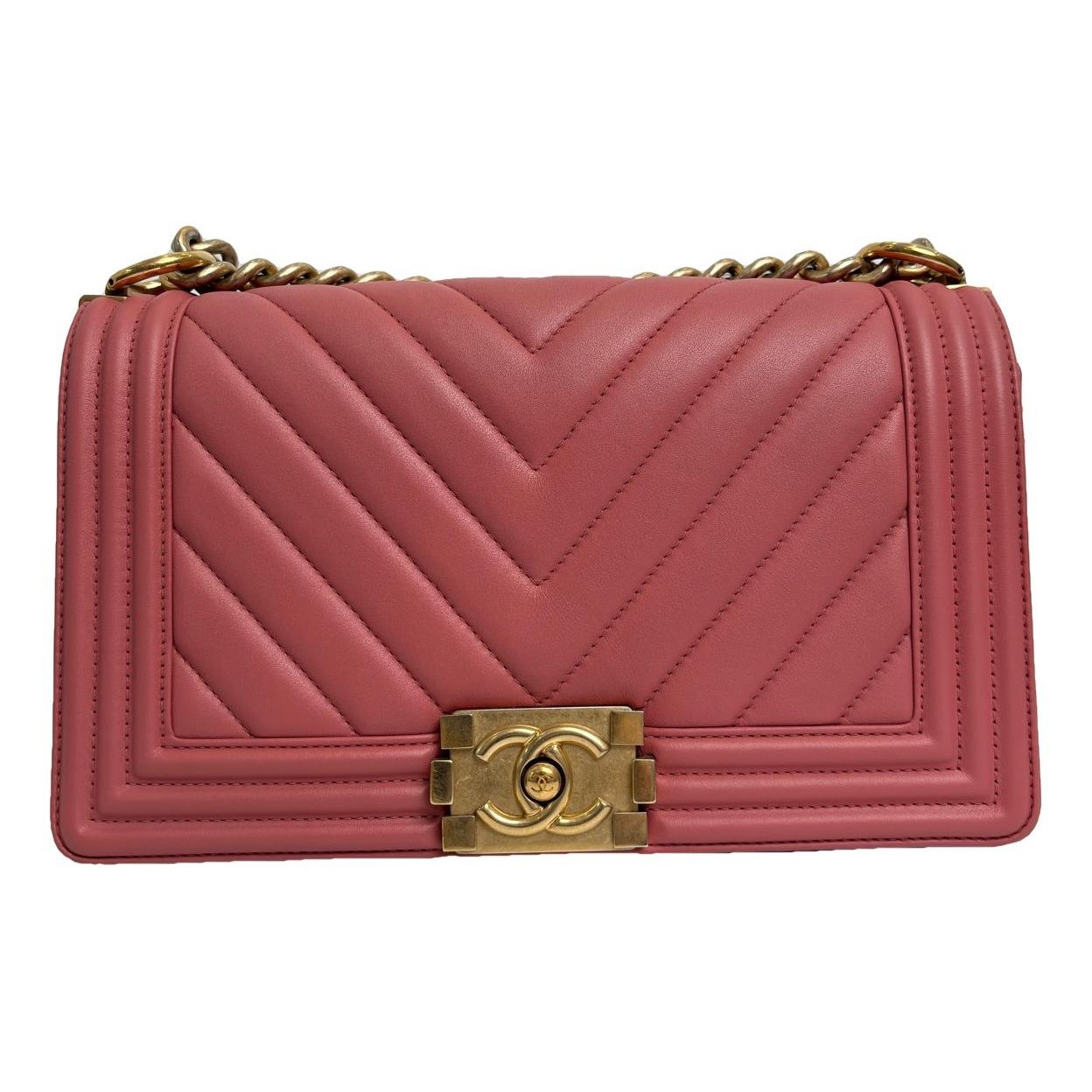 Boy pony-style calfskin handbag
