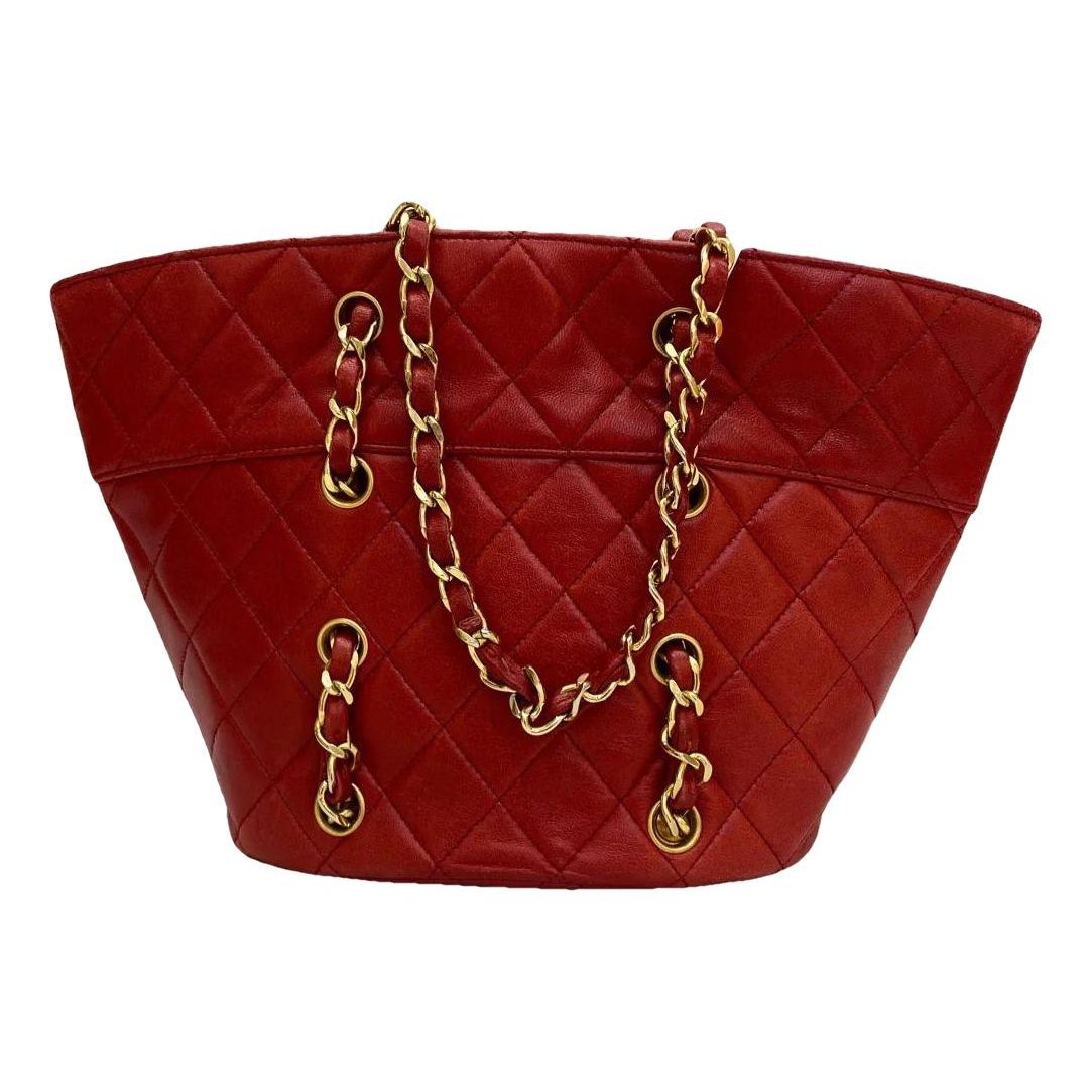 Leather tote