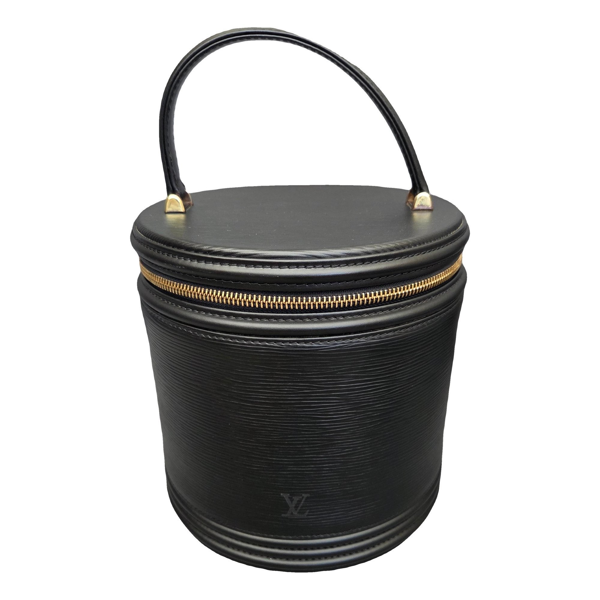 Leather vanity case