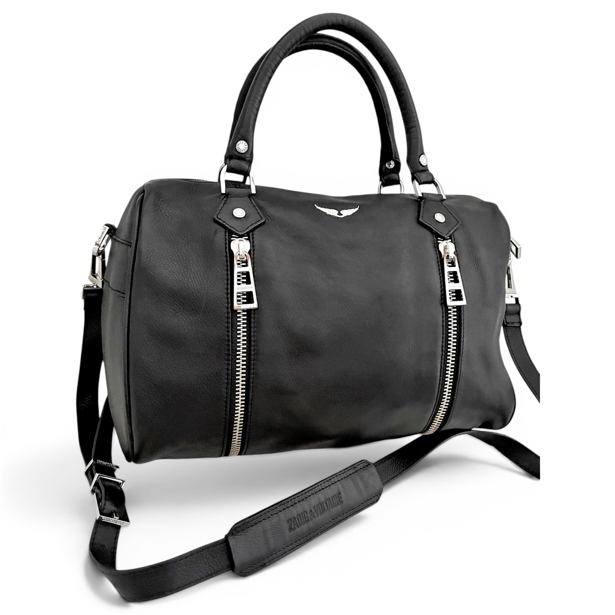 Sunny leather crossbody bag