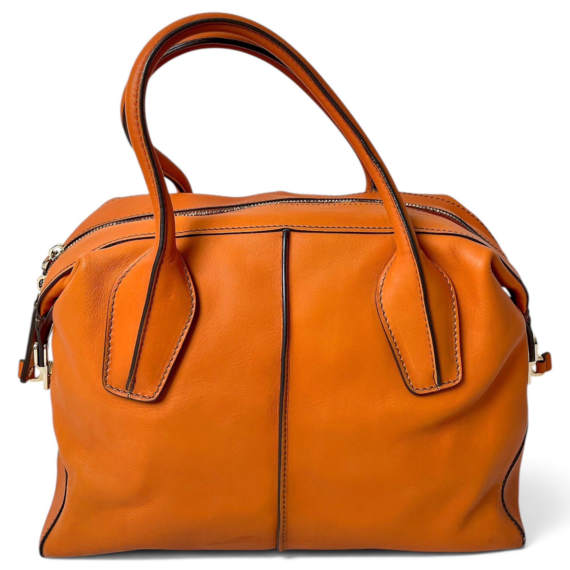 Tod's Holly leather bowling bag