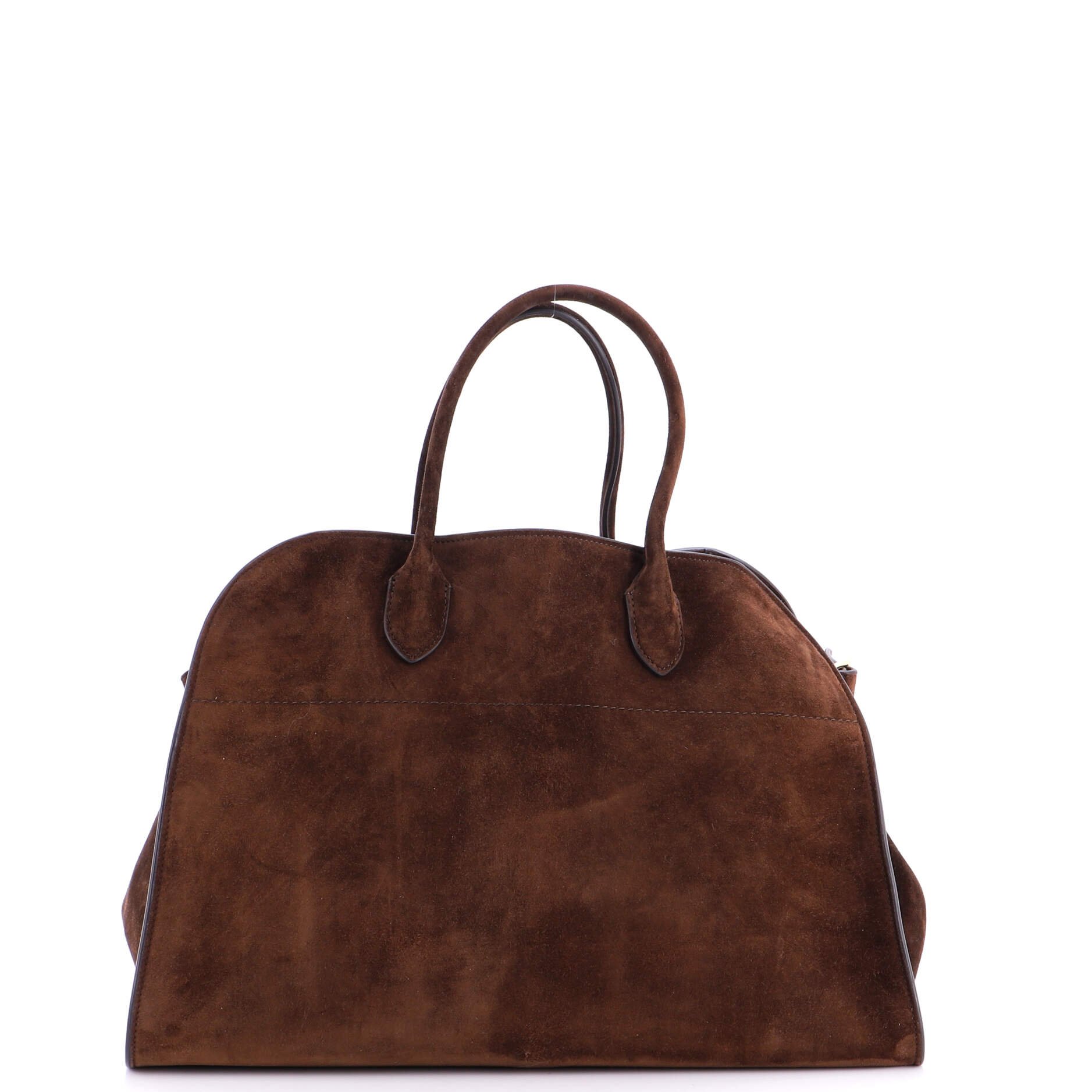The Row Margaux Tote Suede 15