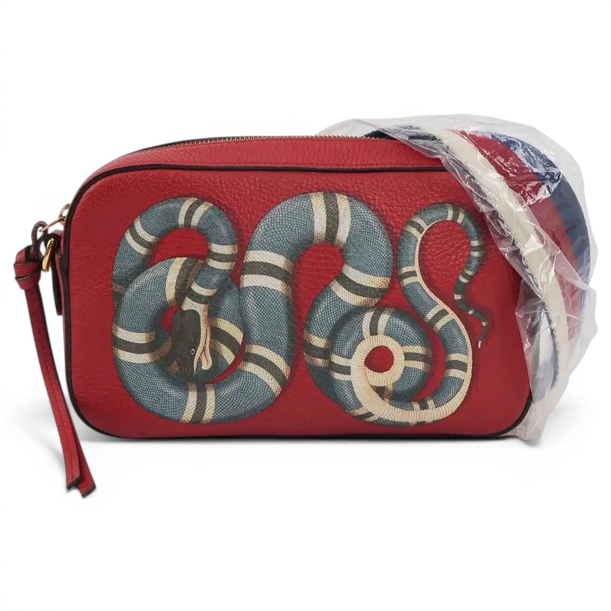 Leather crossbody bag