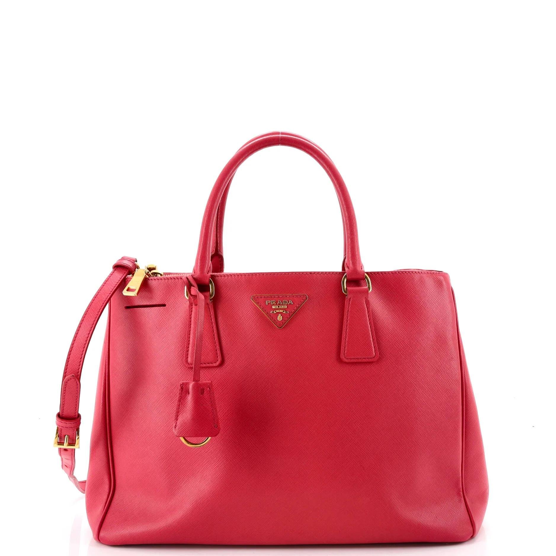 Leather tote
