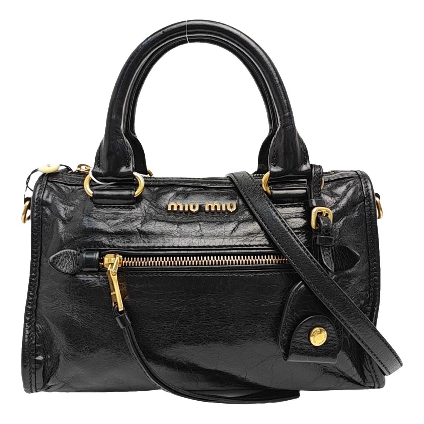 Leather handbag