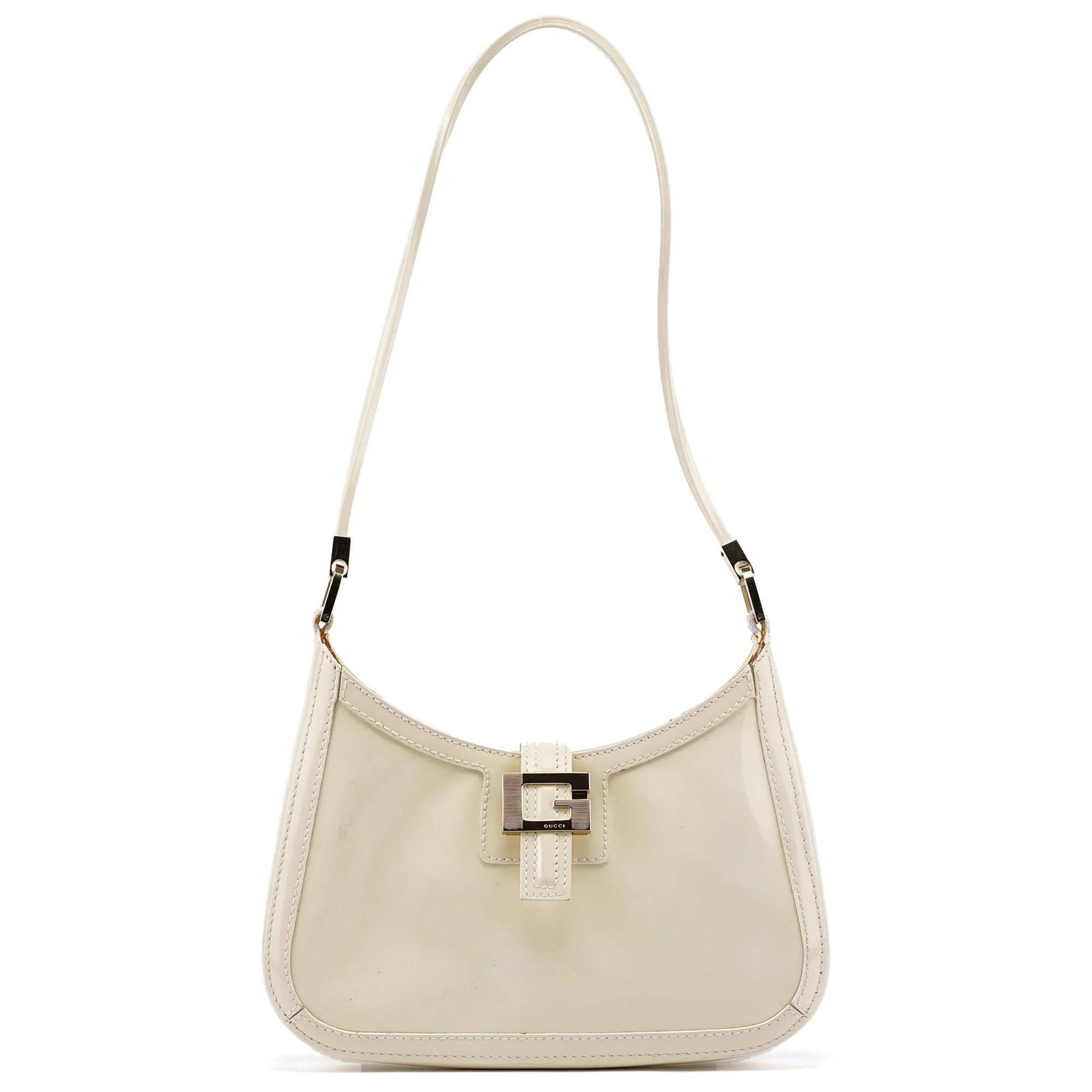 Jackie patent leather handbag