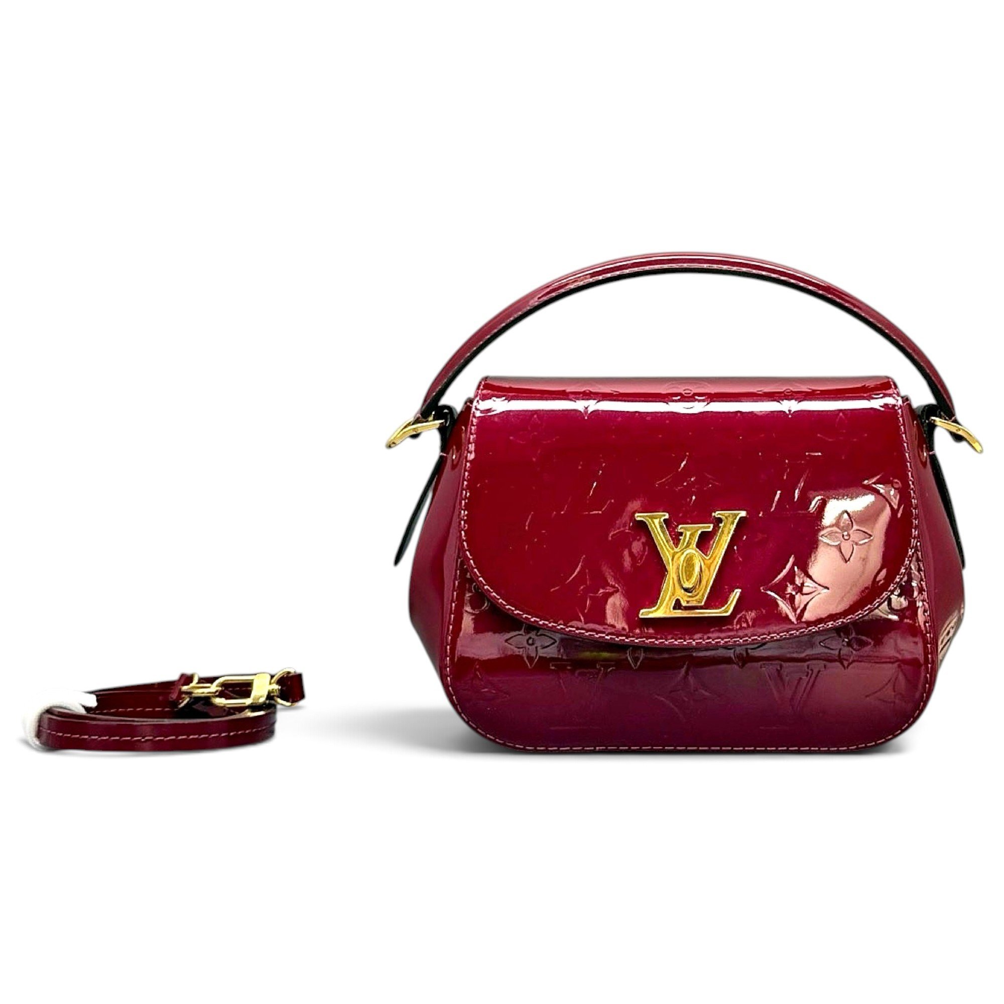 Pasadena patent leather handbag