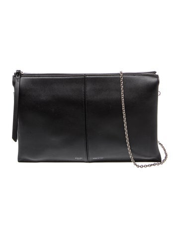 Leather Trifold Clutch Medium