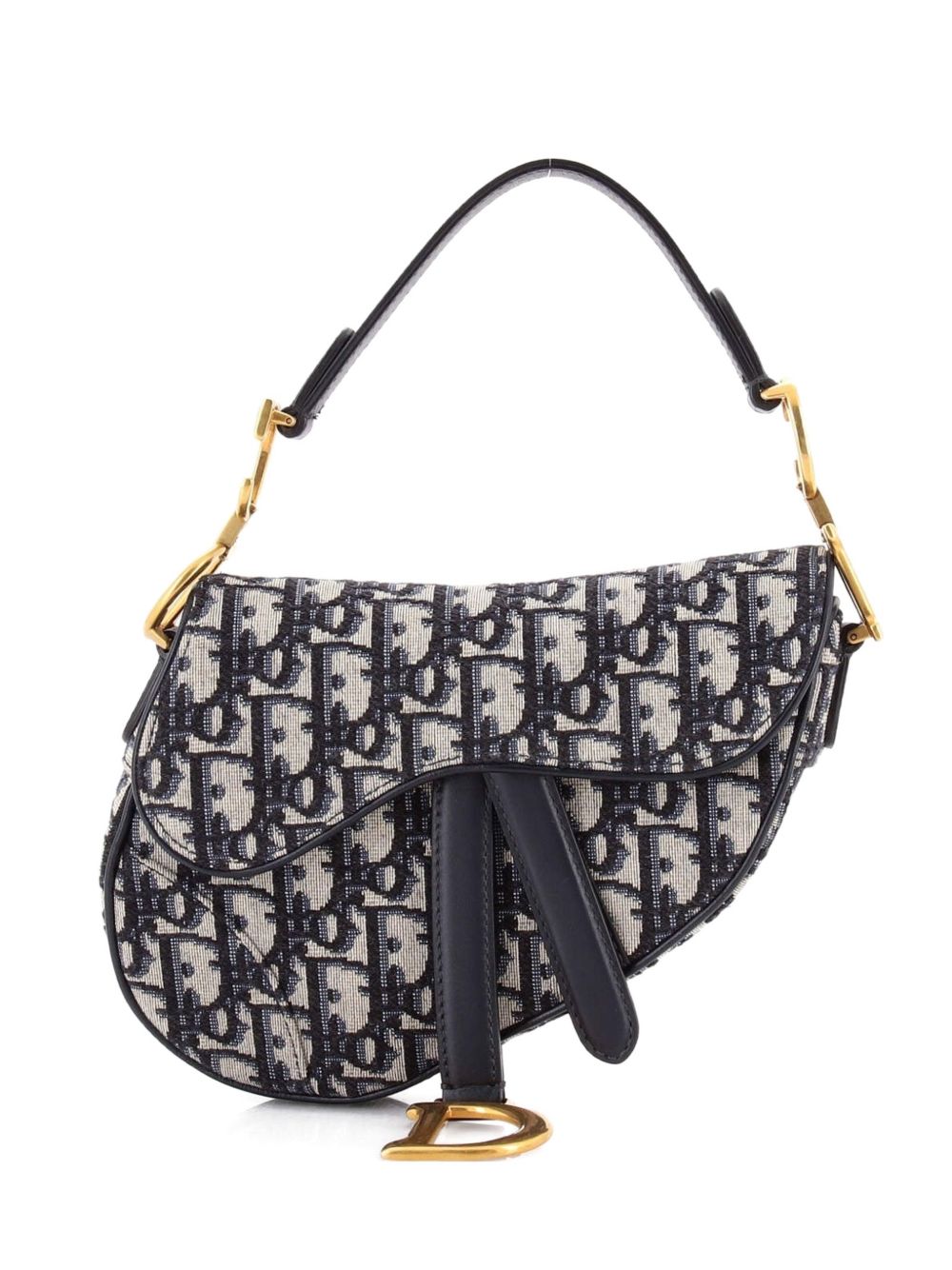 Saddle Handbag Oblique Canvas Mini shoulder bag