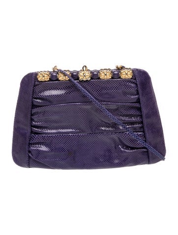 Snakeskin Evening Bag Vintage