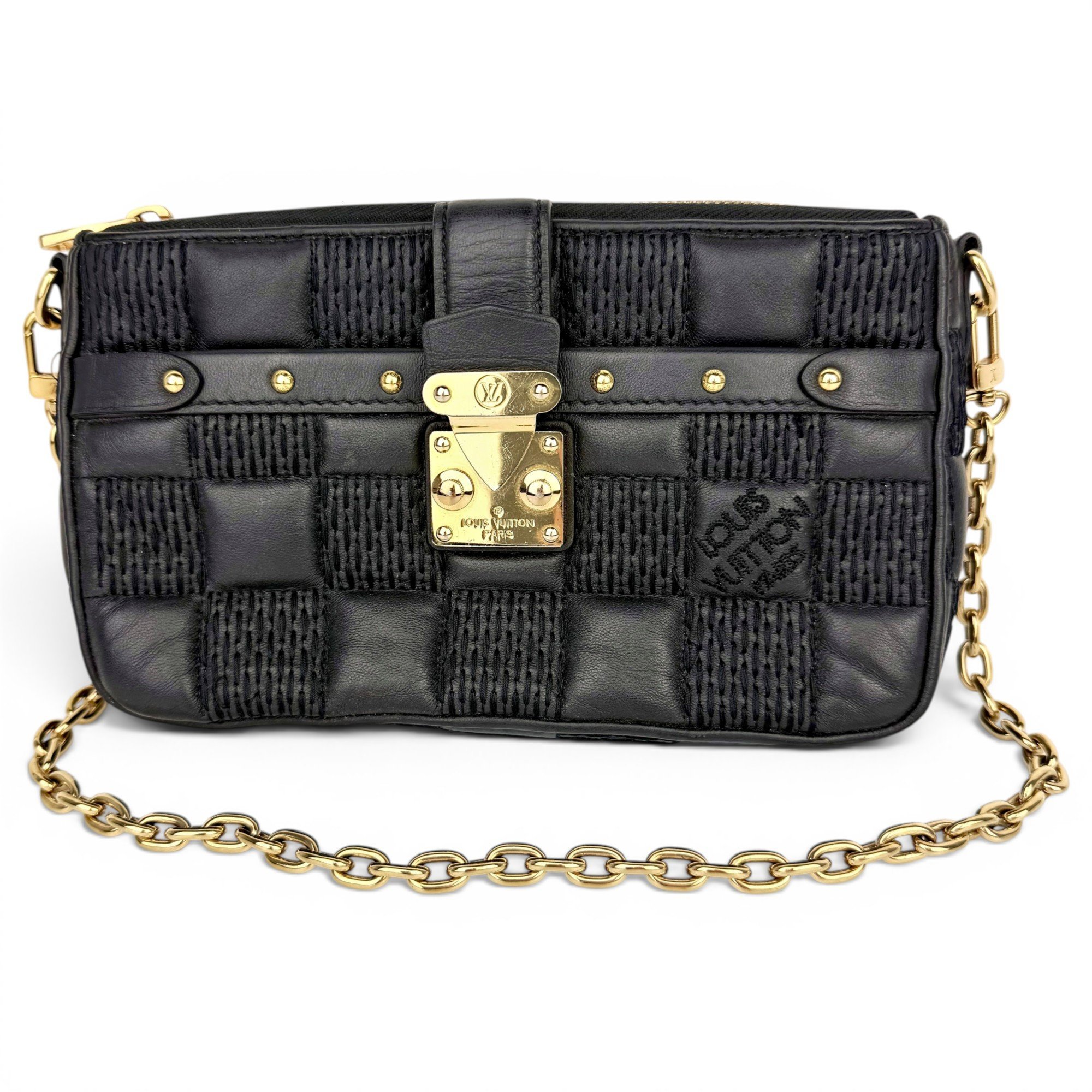 Leather crossbody bag