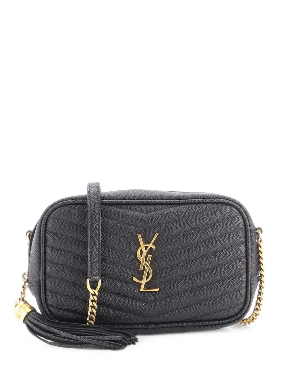 Lou Camera Bag Matelasse Chevron Leather Mini crossbody bag
