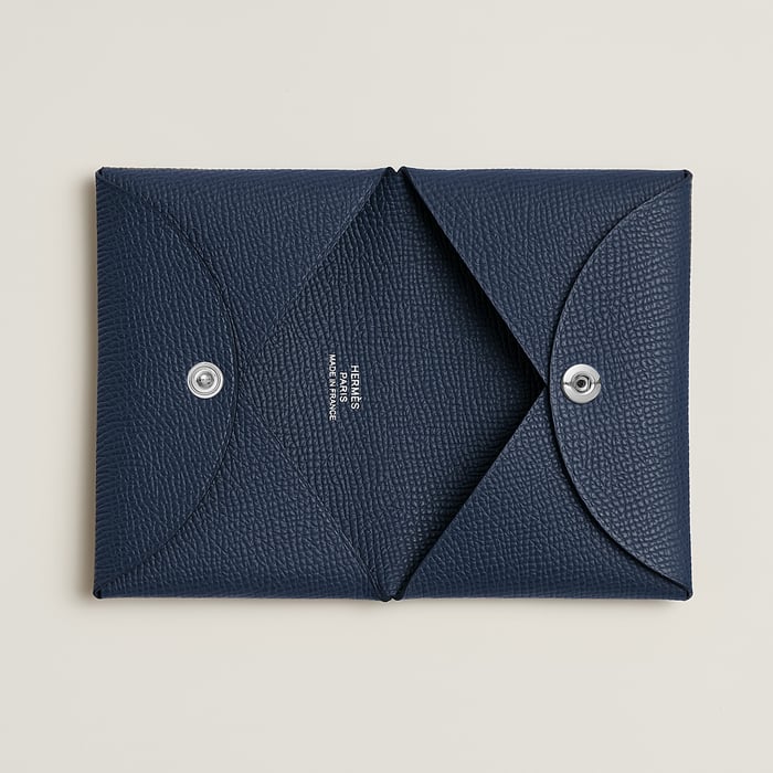 Bleu Abysse Calvi Card Holder