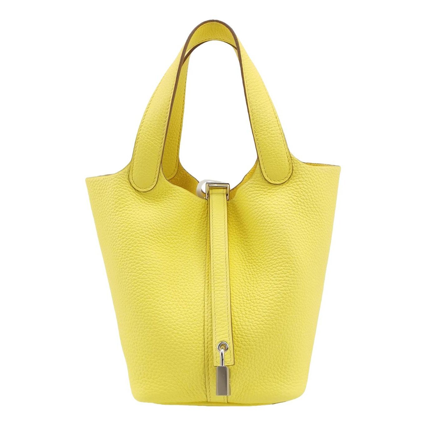Picotin leather handbag