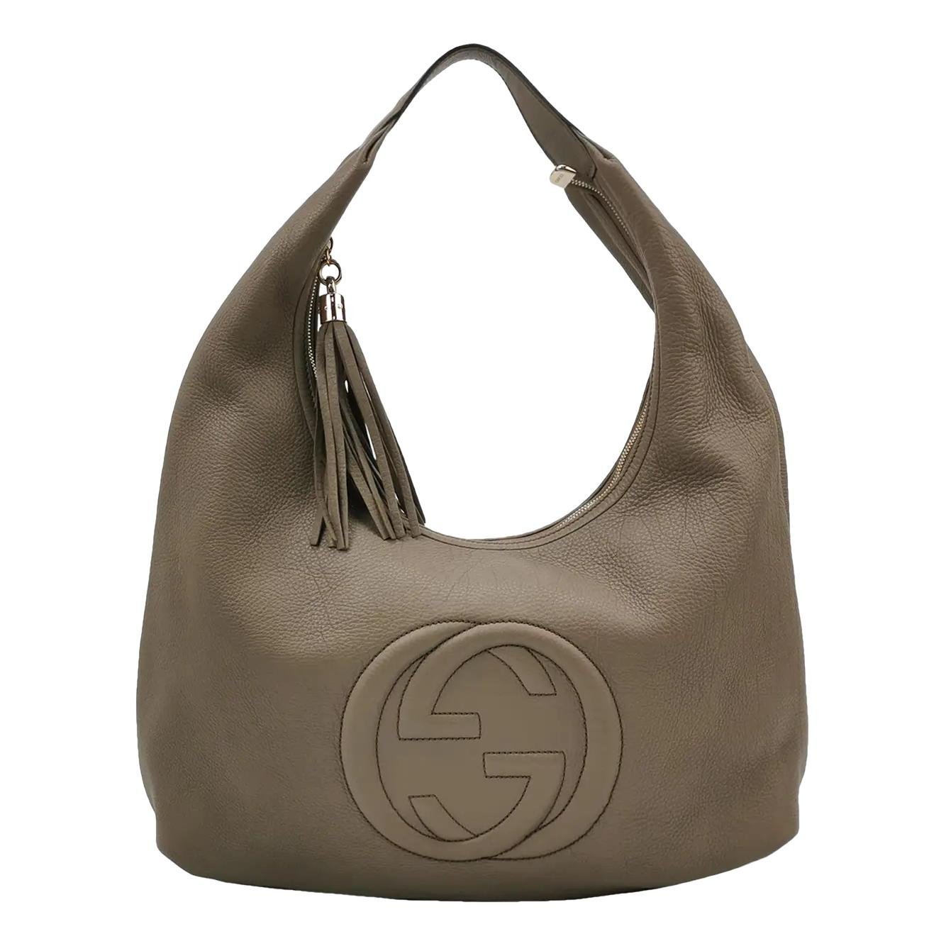 Soho Round leather handbag