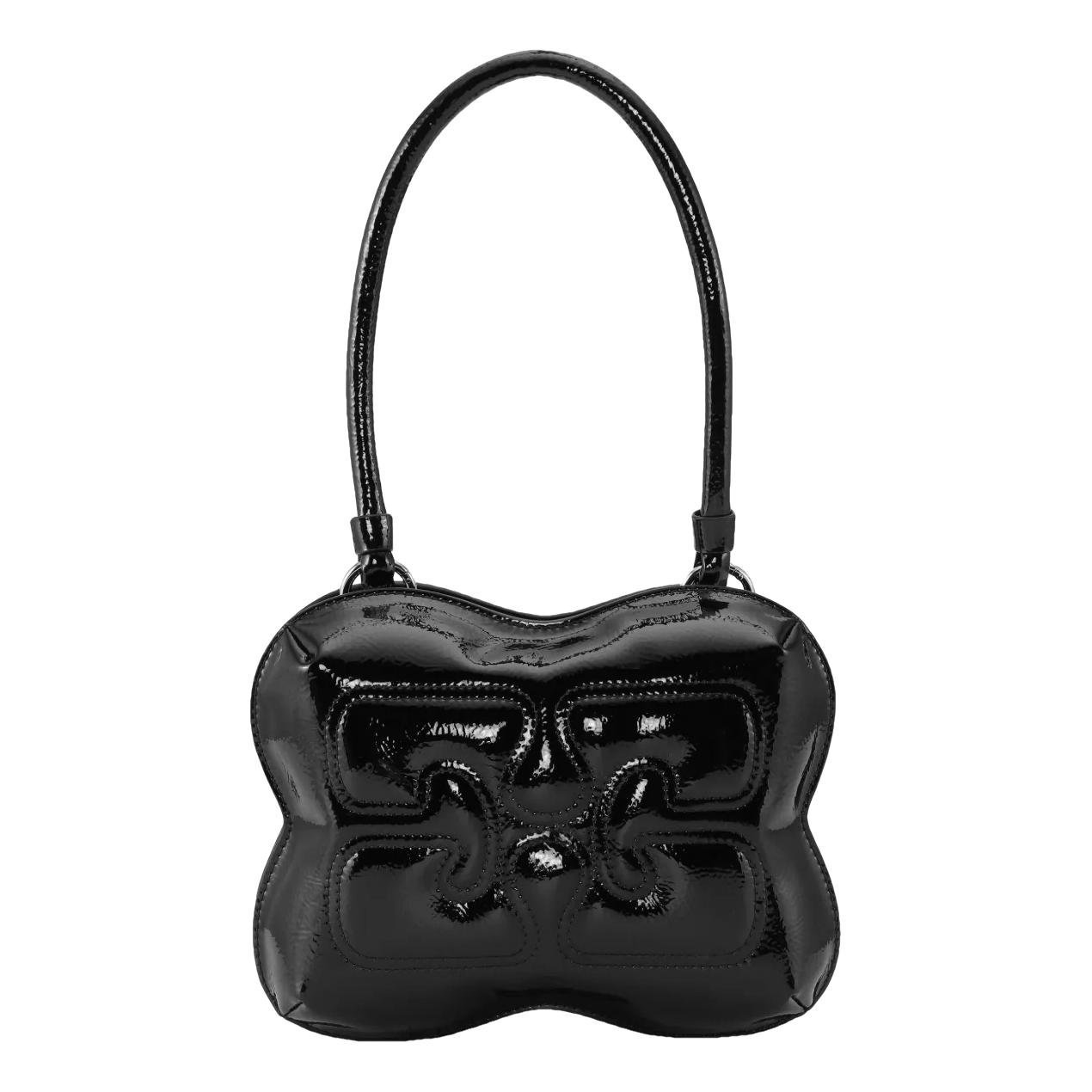 Butterfly leather handbag