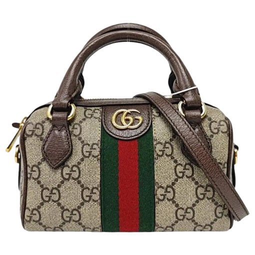 Ophidia leather handbag