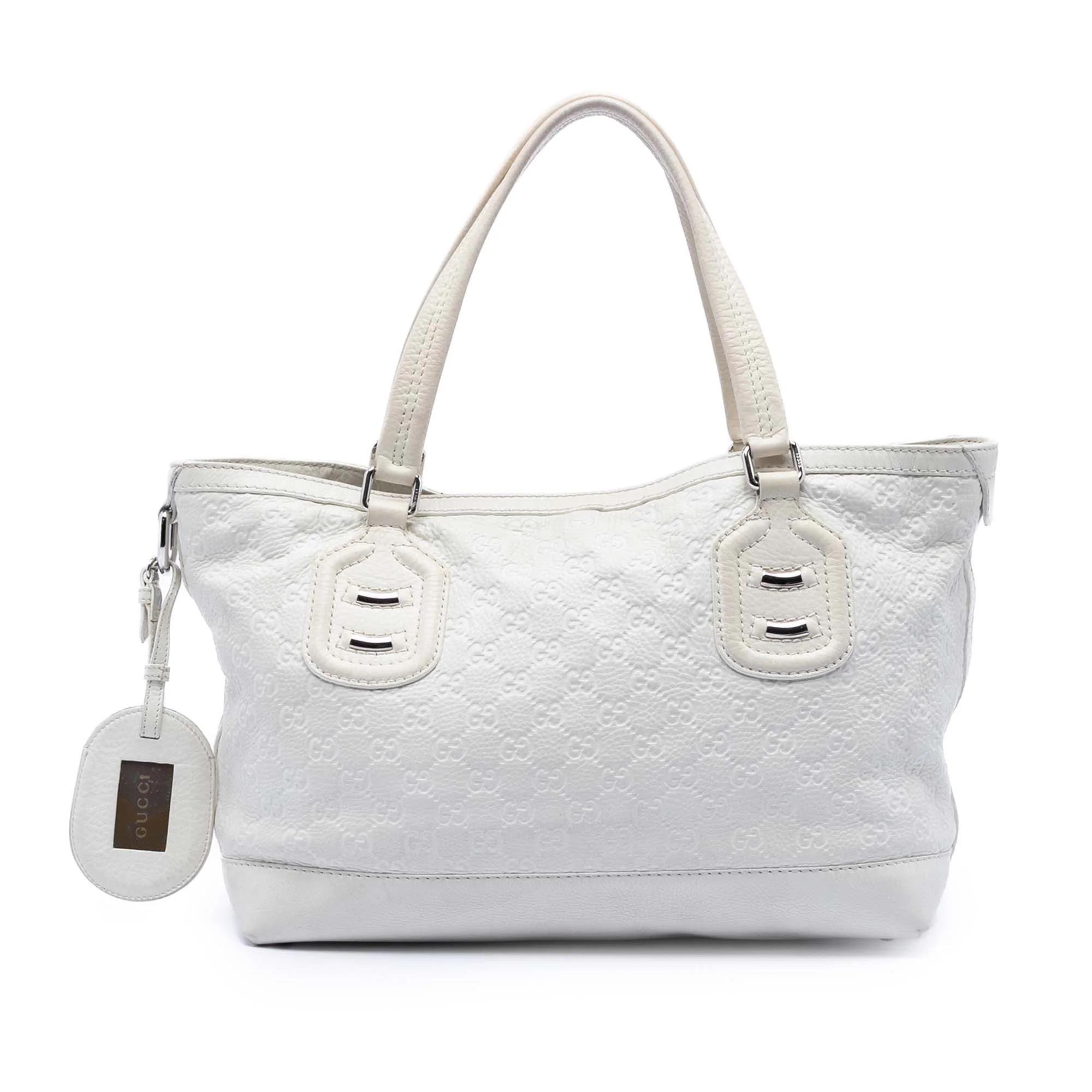Leather tote
