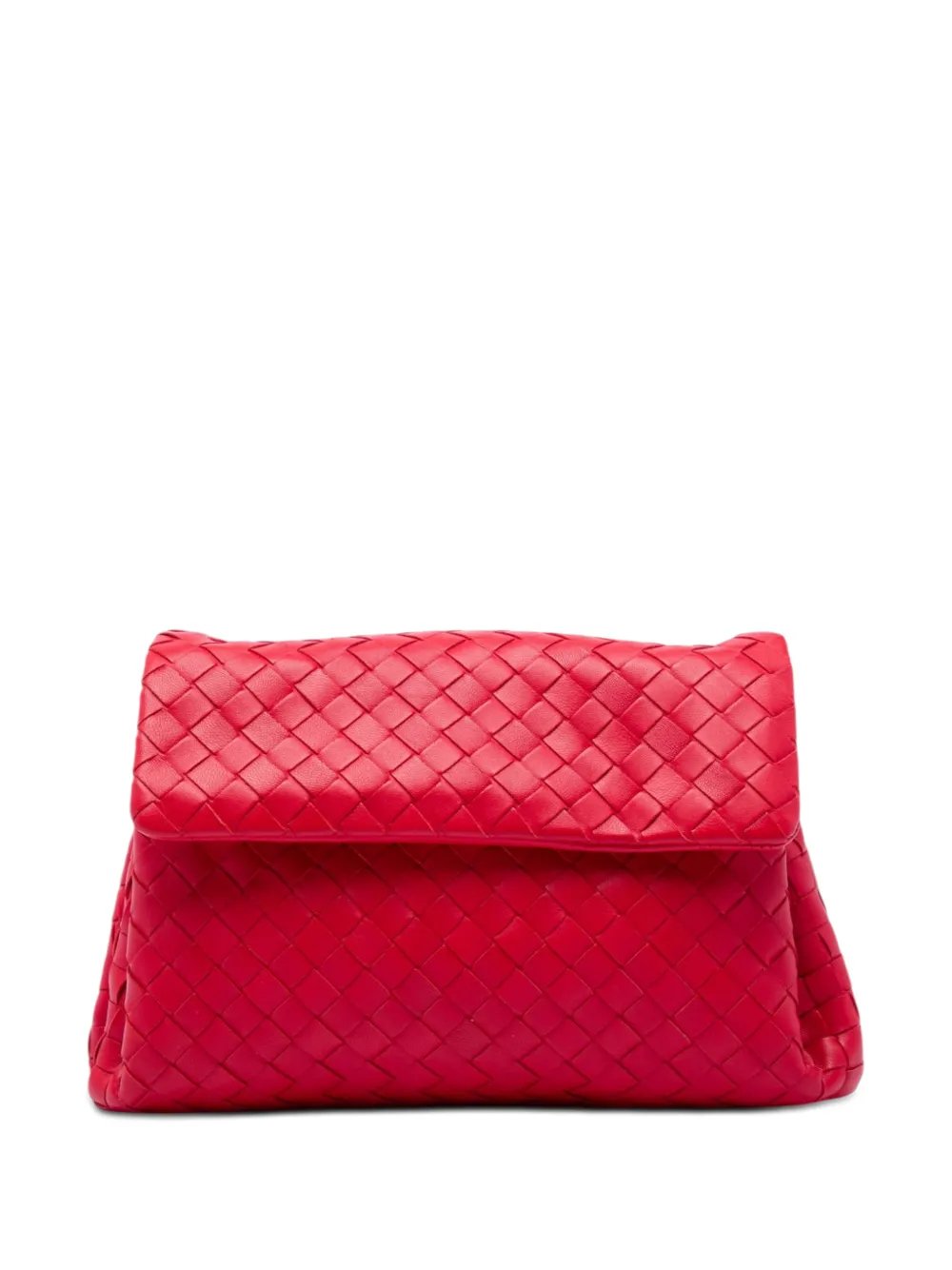 2012-2026 Nappa Intrecciato Flap clutch bag