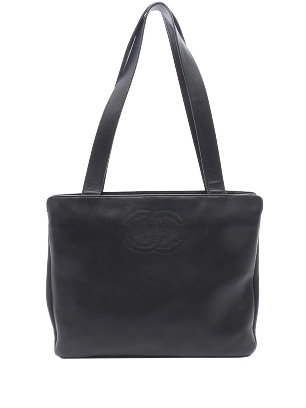2000-2002 CC Lambskin tote bag