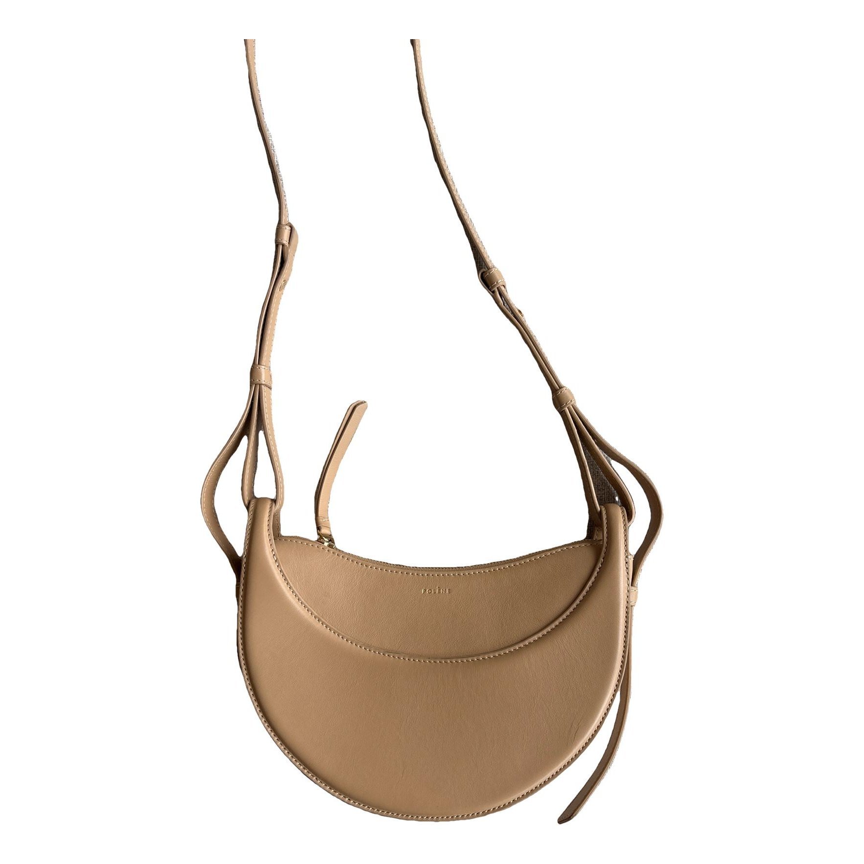 Numéro Dix leather crossbody bag