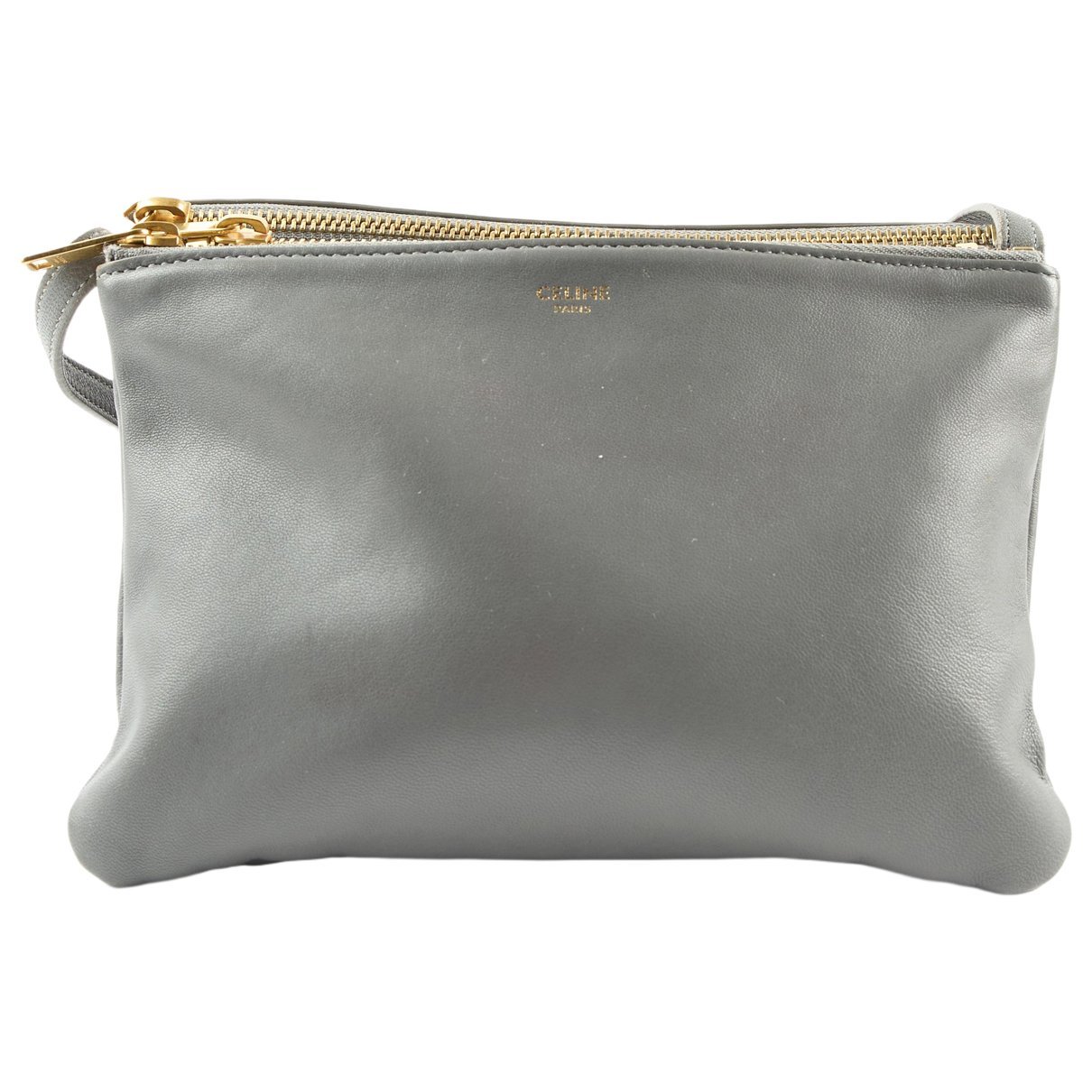 Trio leather crossbody bag