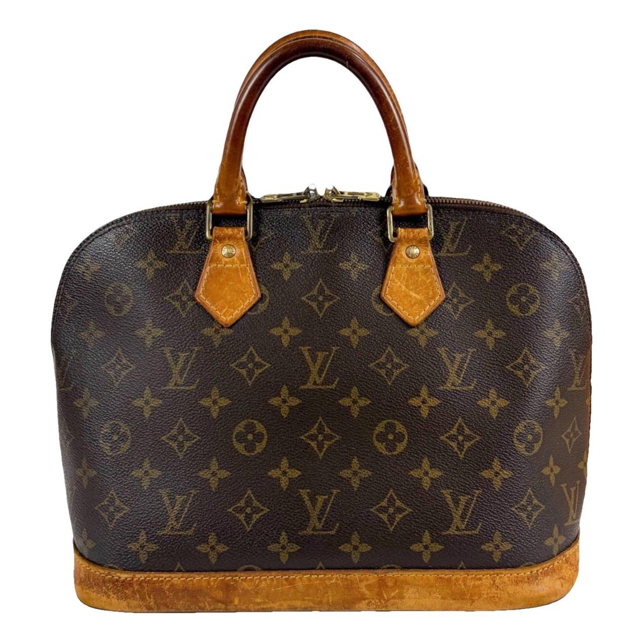 Alma leather handbag