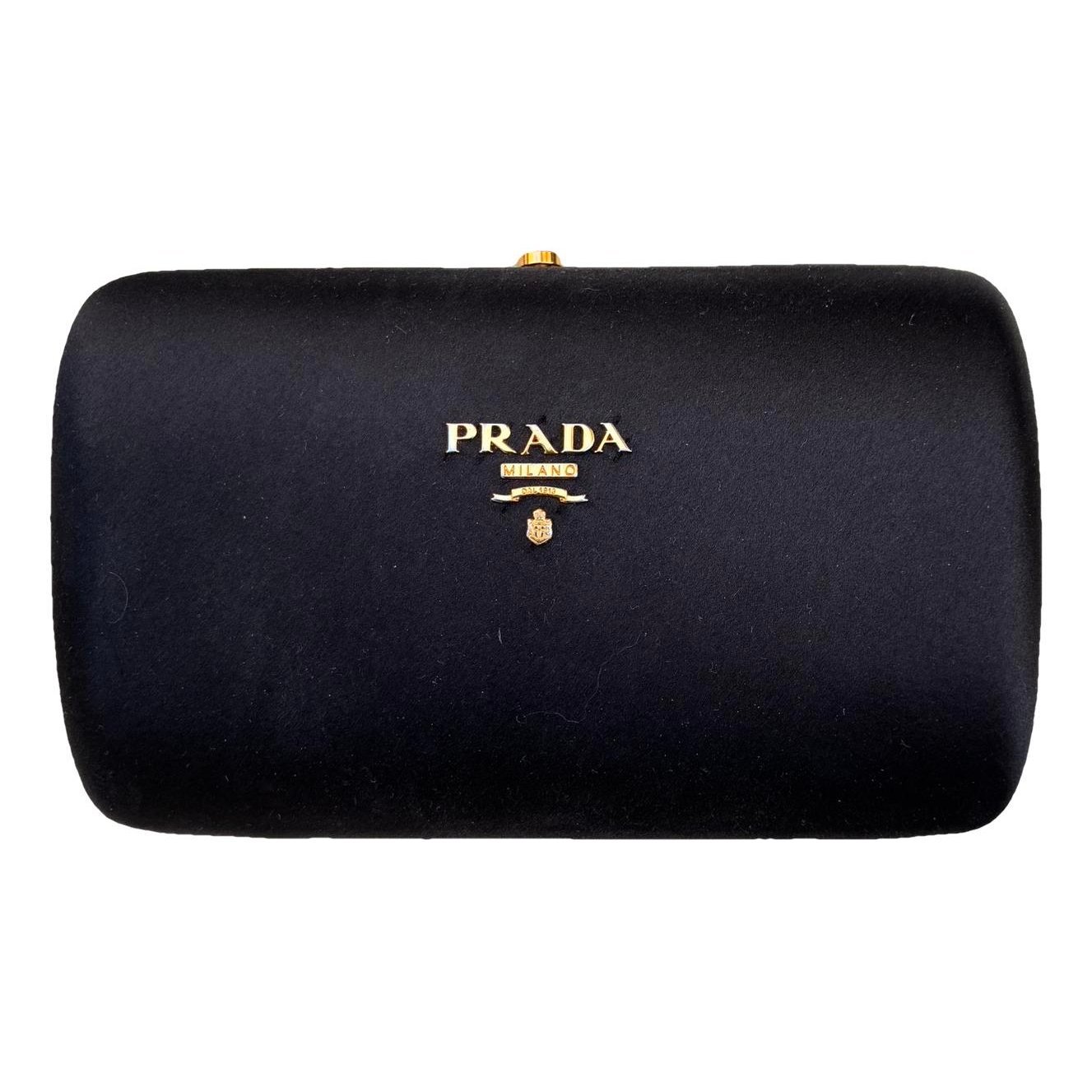 Silk clutch bag