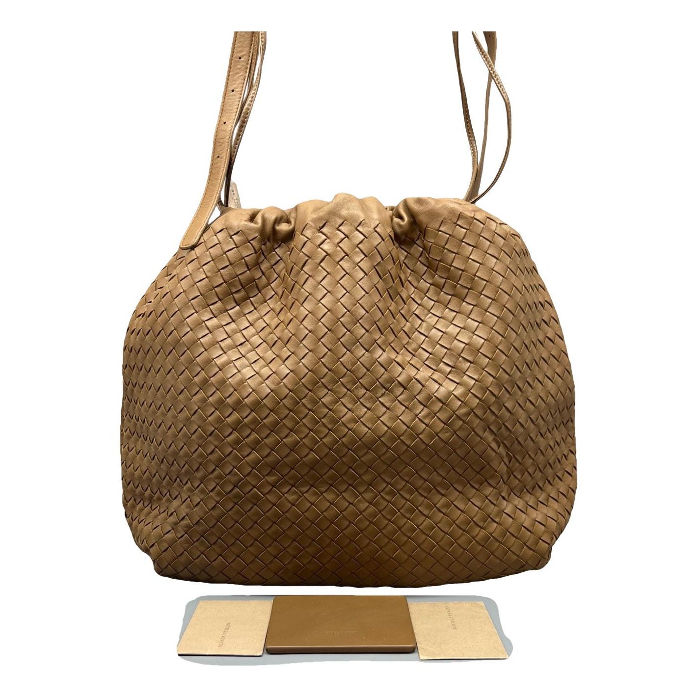 Leather tote