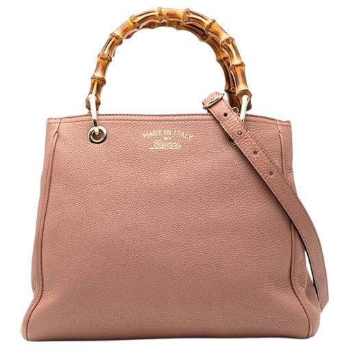 Bamboo leather satchel