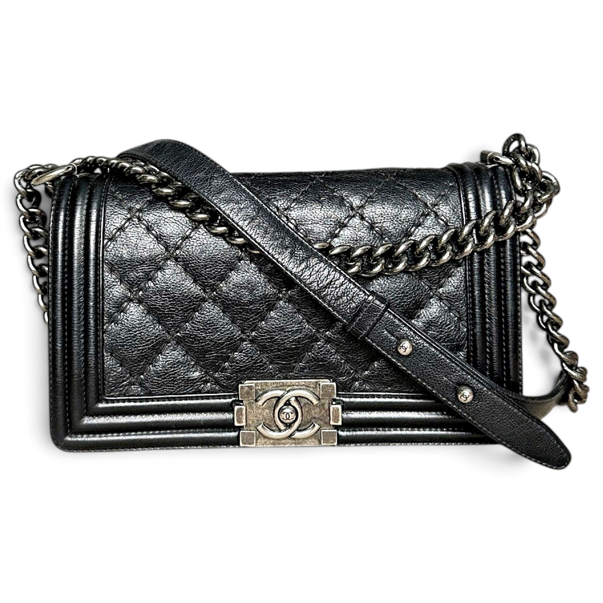 Boy leather handbag
