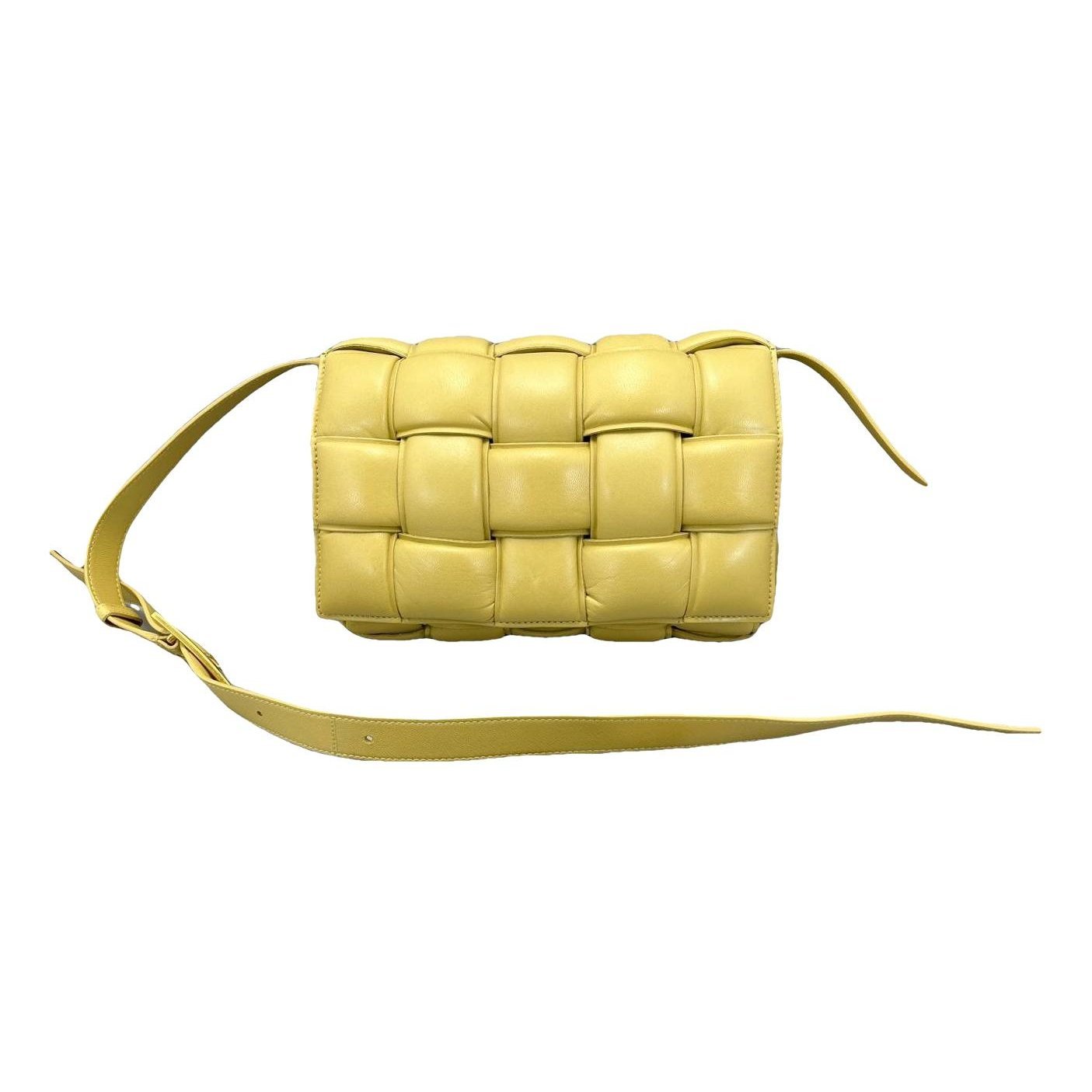 Cassette Padded leather handbag