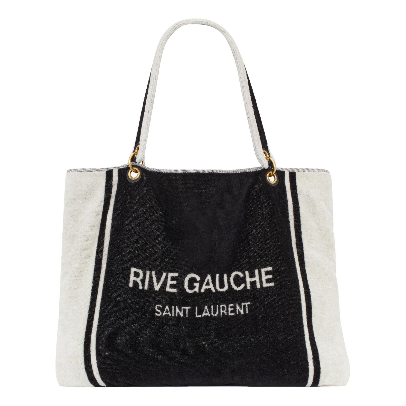 Rive Gauche cloth handbag