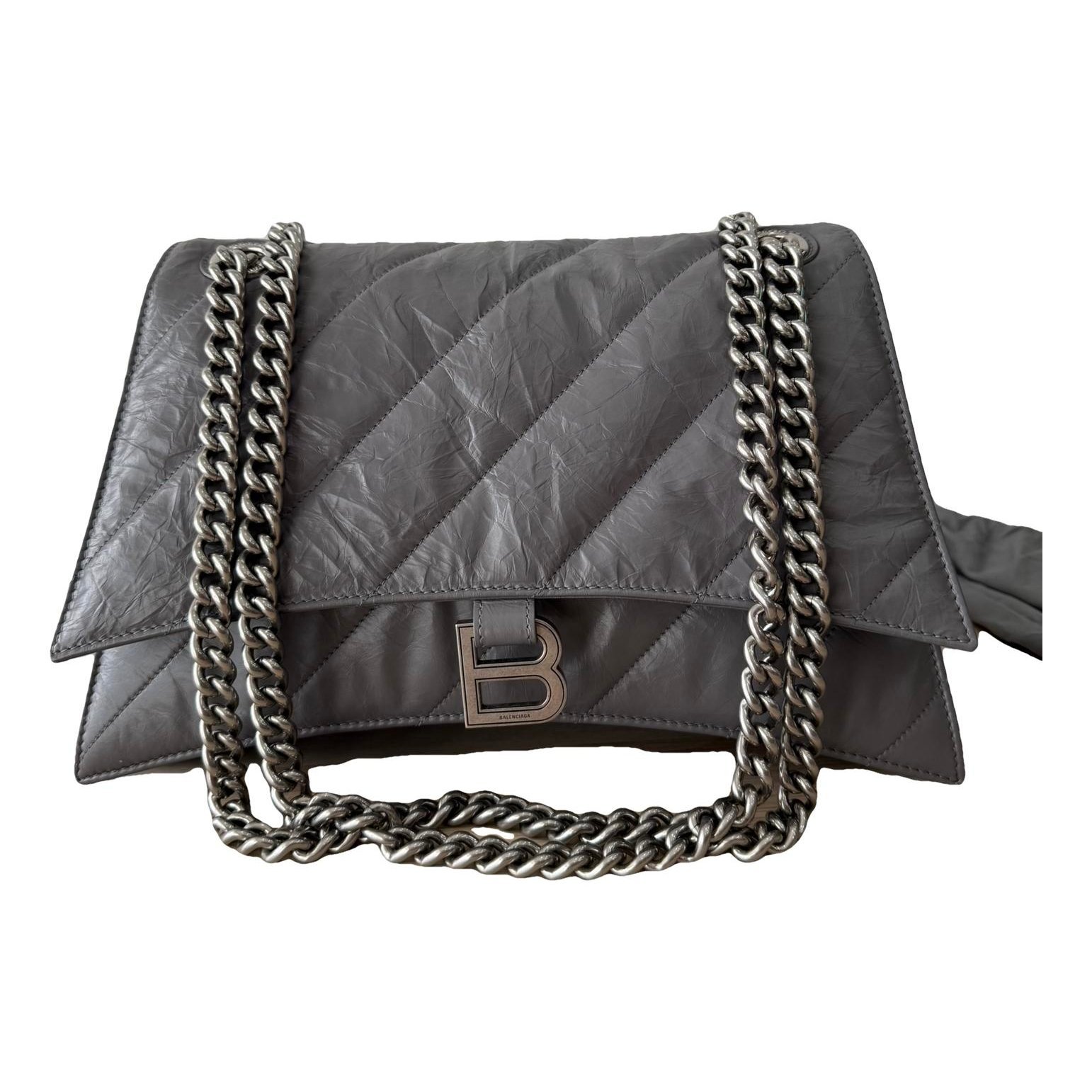 Balenciaga Crush leather tote