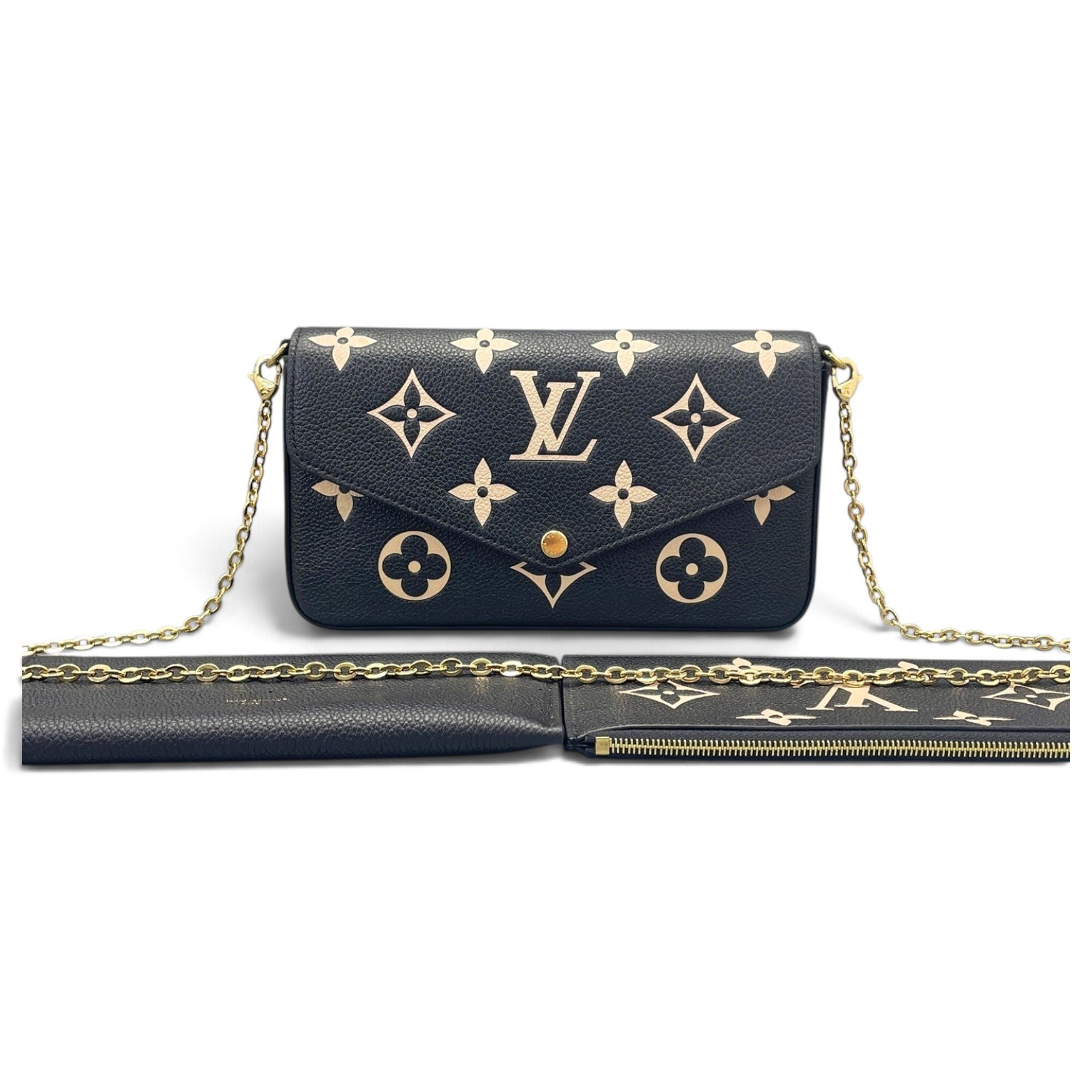 Leather crossbody bag