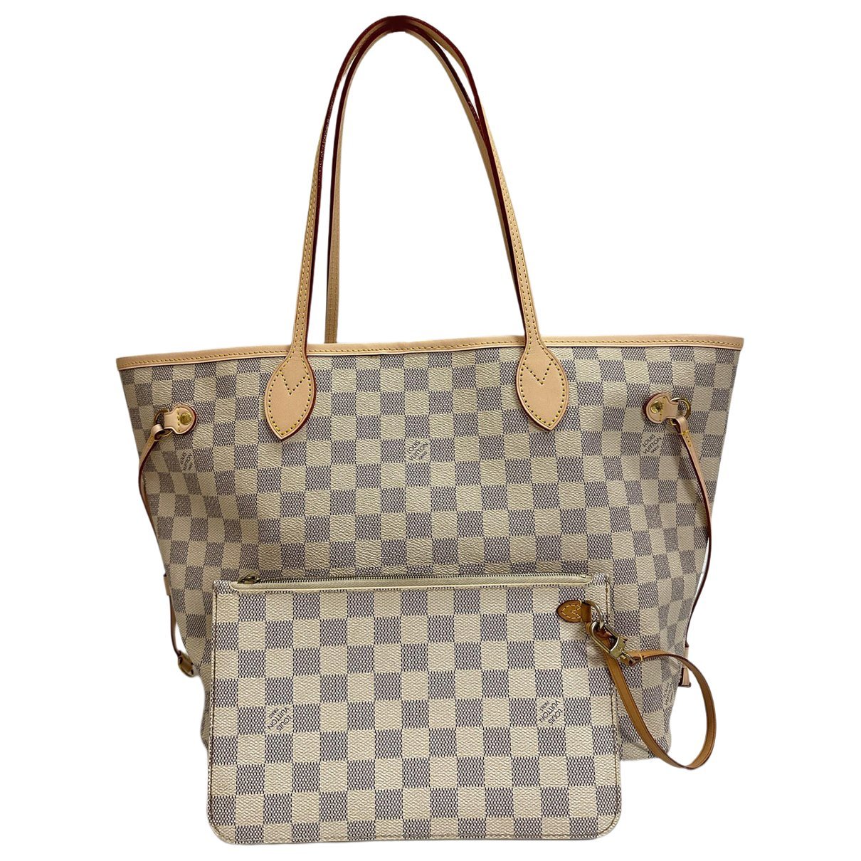 Louis Vuitton Neverfull leather handbag