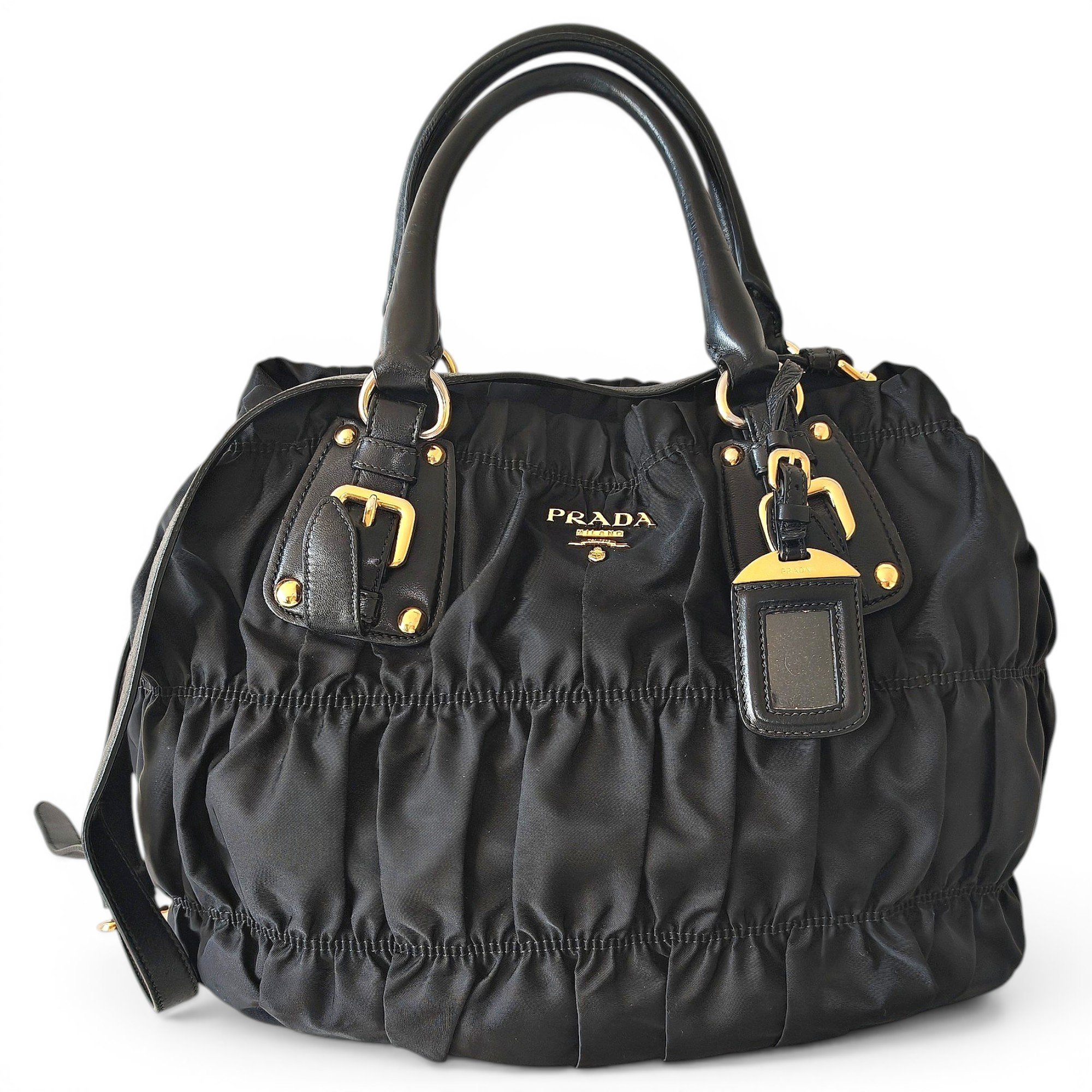 Leather tote