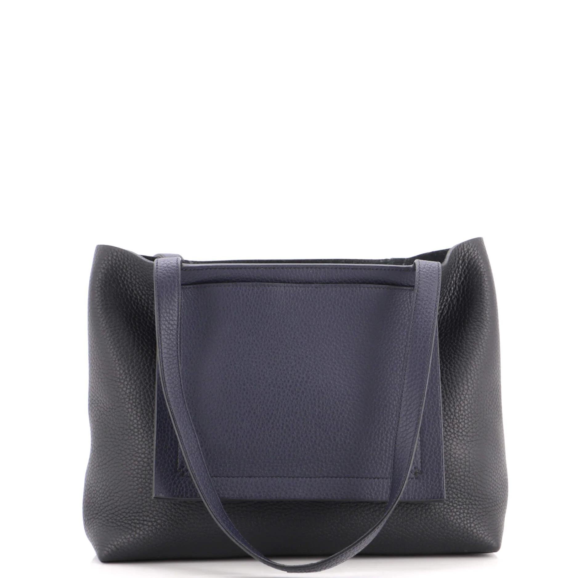 Leather tote