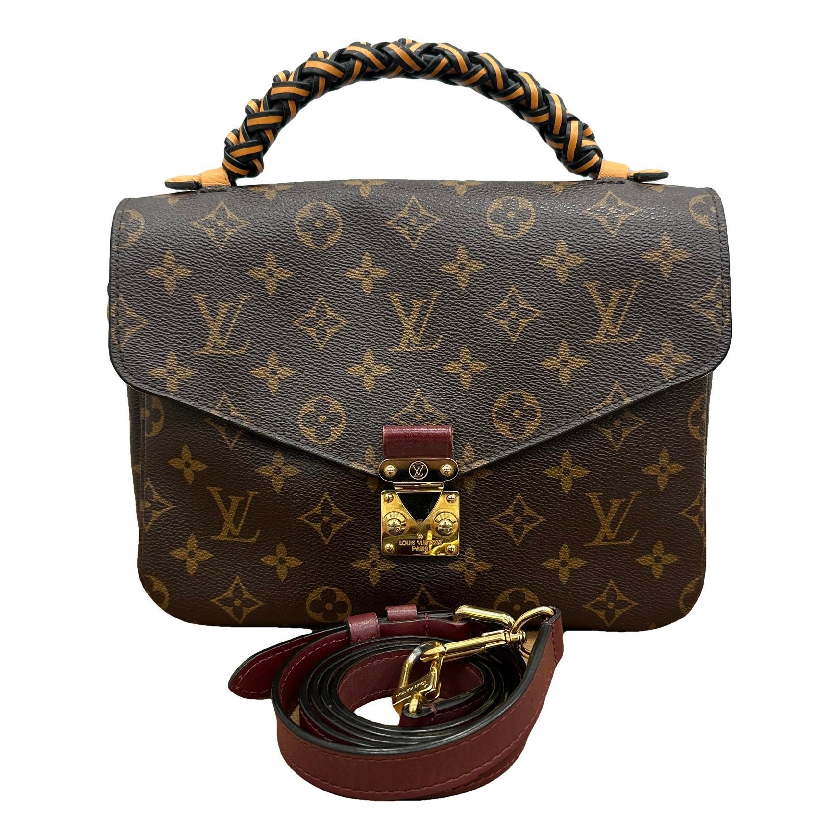 Metis leather handbag