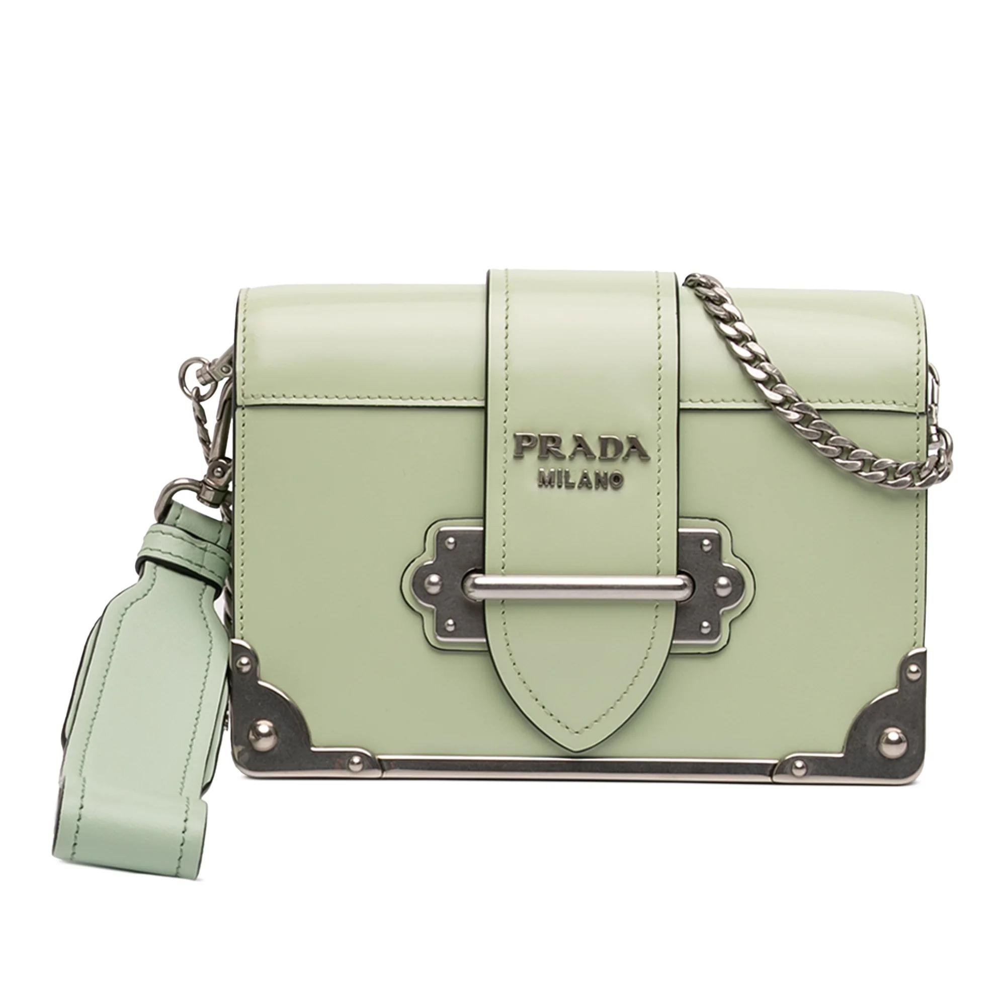 Cahier leather crossbody bag