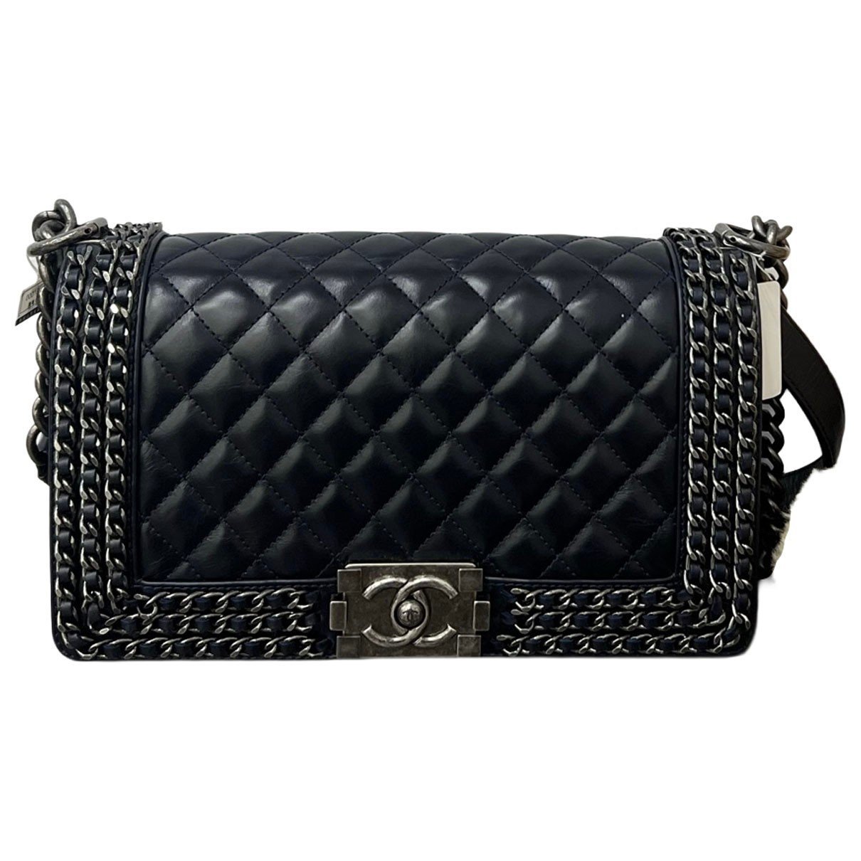 Boy leather handbag