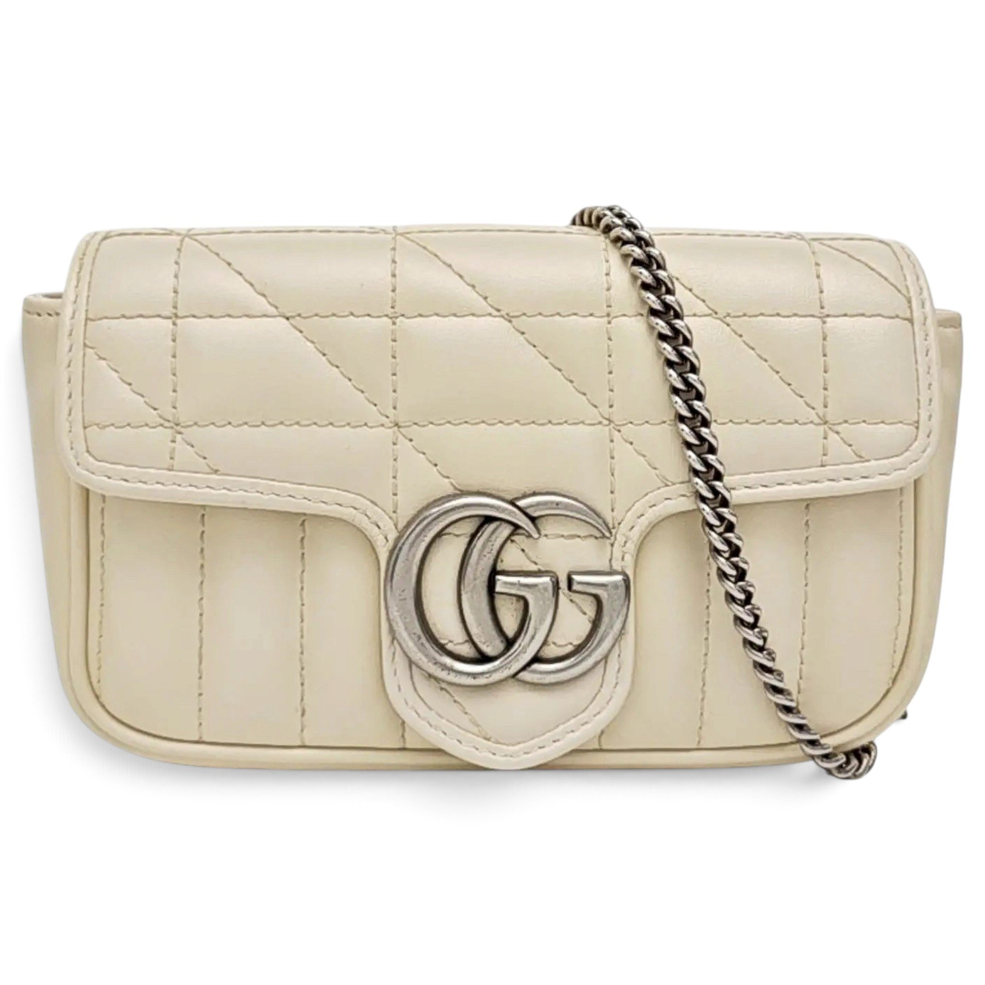GG Marmont Flap leather crossbody bag