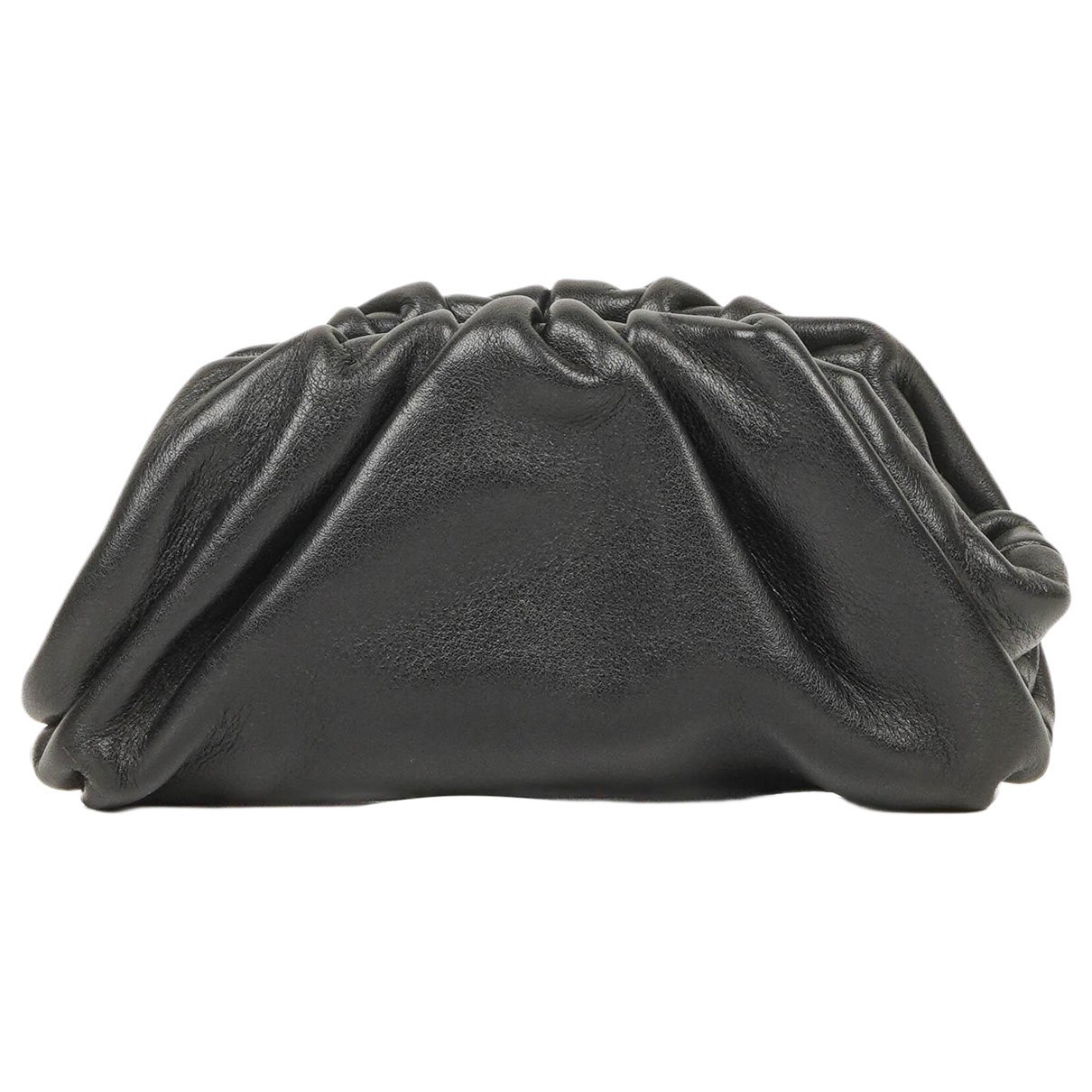 Pouch leather handbag