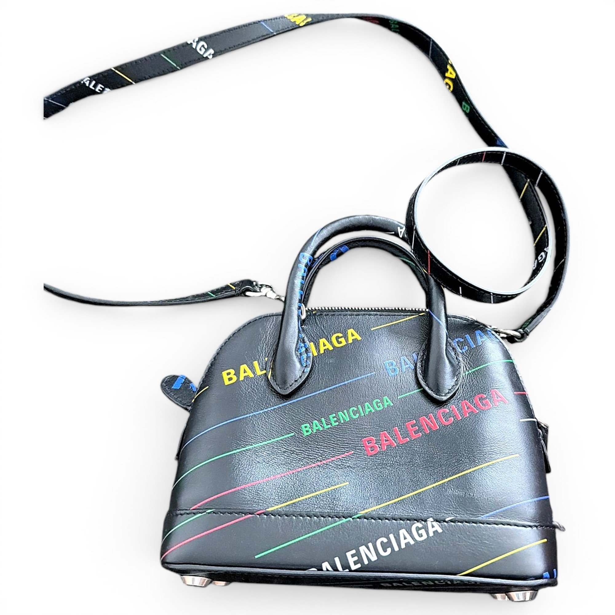 Ville Top Handle leather handbag