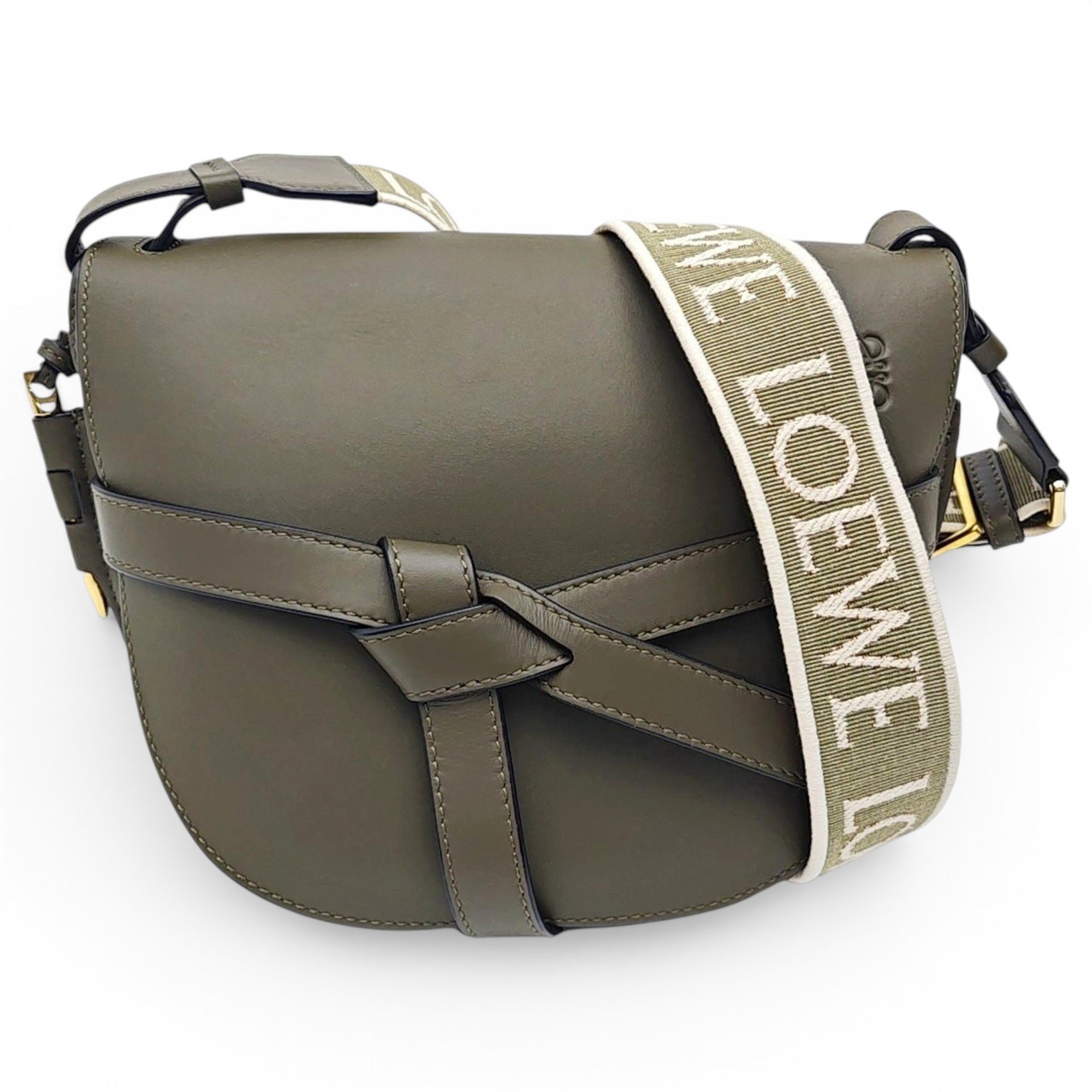 Gate leather handbag